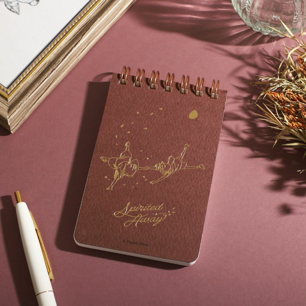 迷你燙金線圈筆記本 神隱少女
