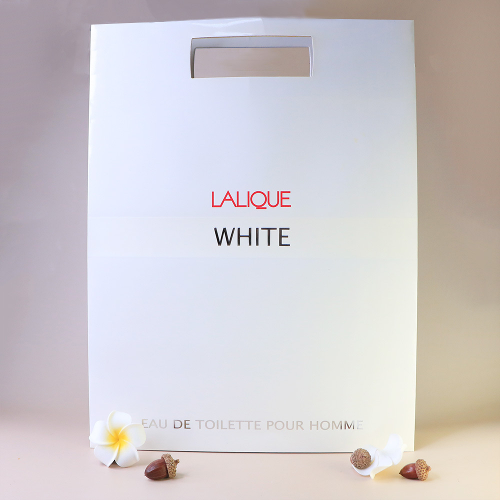 LALIQUE 萊儷 精美白色紙袋 - BA0039