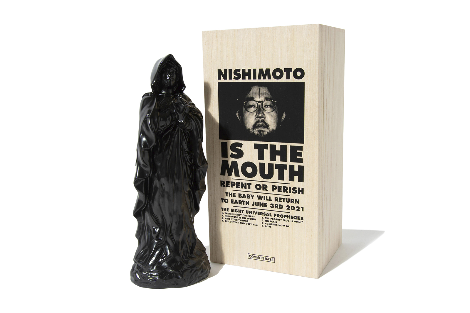 NISHIMOTO IS THE MOUTH "VASE NIM-AP01" (Black)