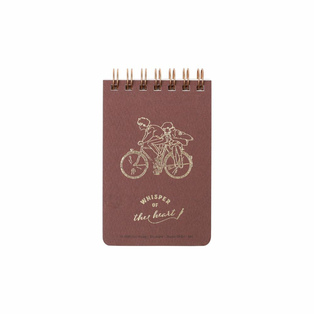 迷你燙金線圈筆記本 心之谷