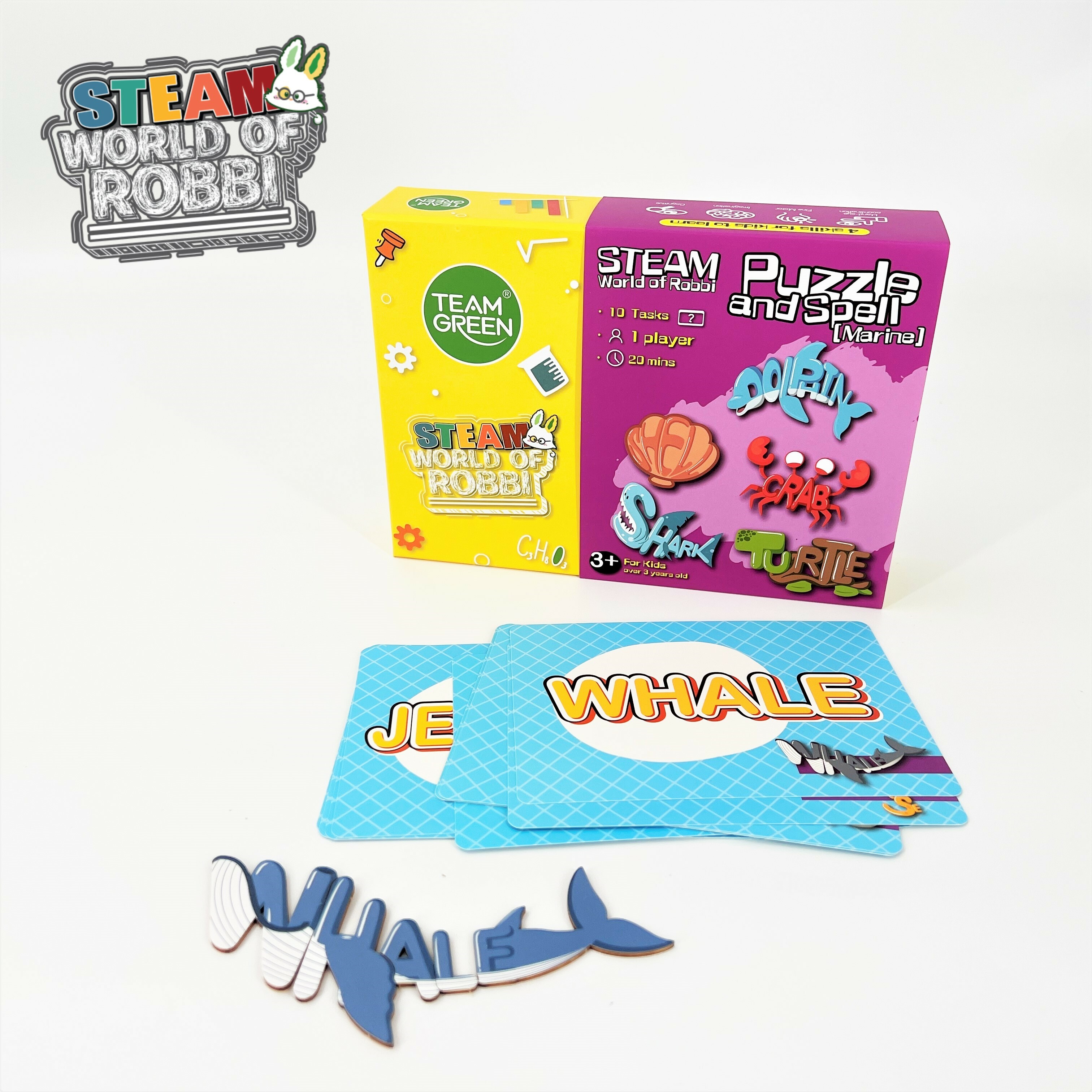 【STEAM World of Robbi 】Puzzle and Spell (Marine)
