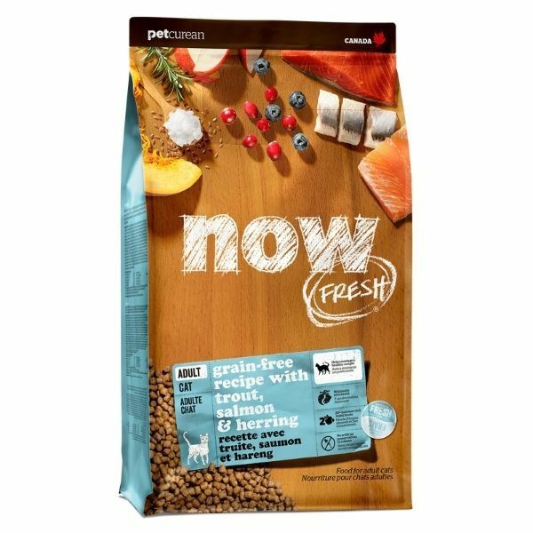 NOW FRESH!™ 全犬種 無穀物成年魚肉狗糧配方 (鱒魚、三文魚、希靈魚) 8LB (香港行貨)