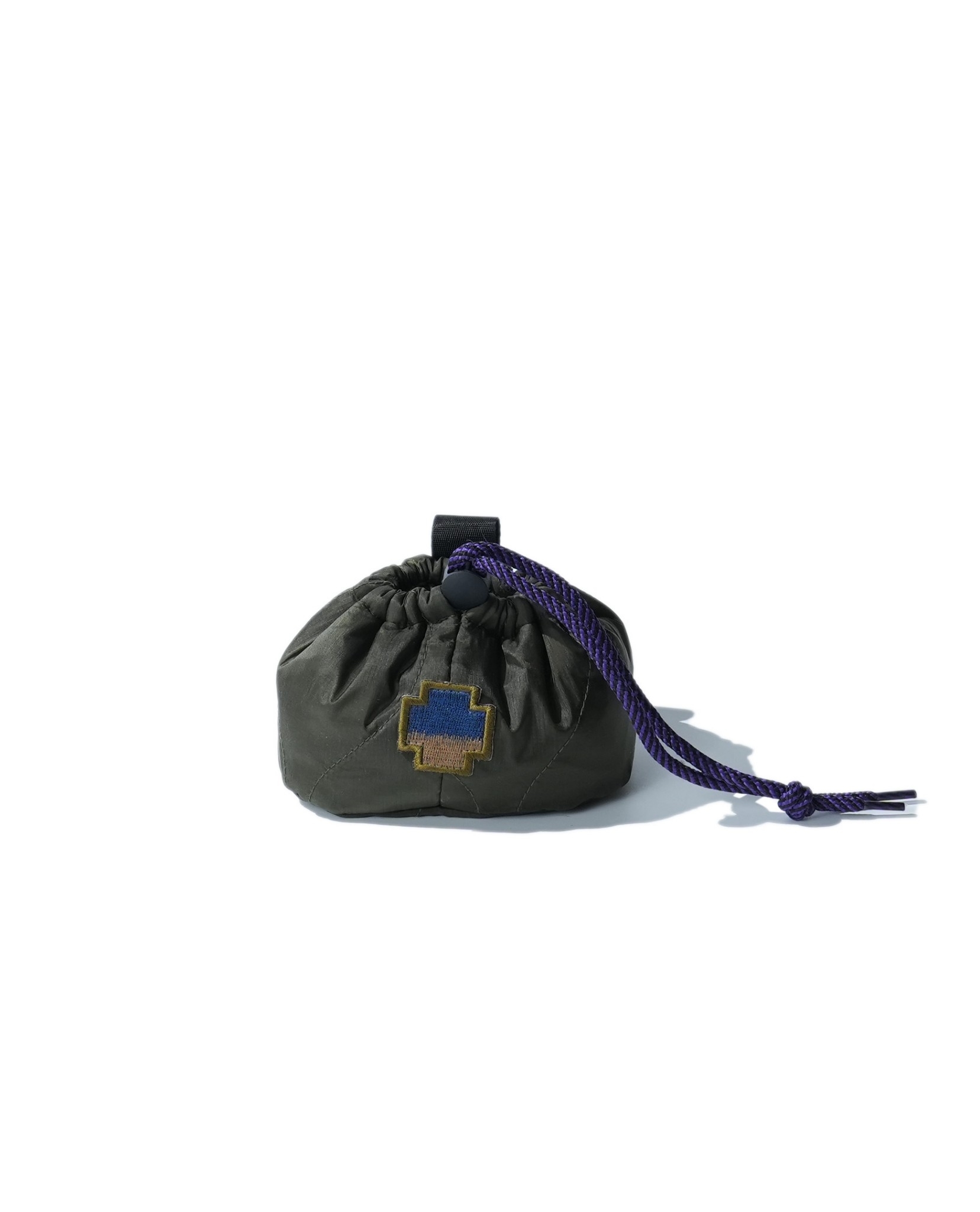 O.POism 歐波医生十字標衍縫雙面束口小包