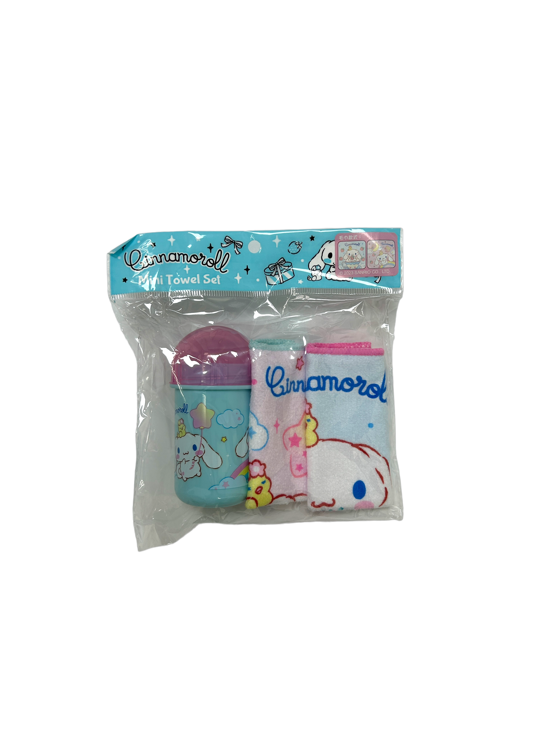 玉桂狗 迷你方巾2條連收納盒