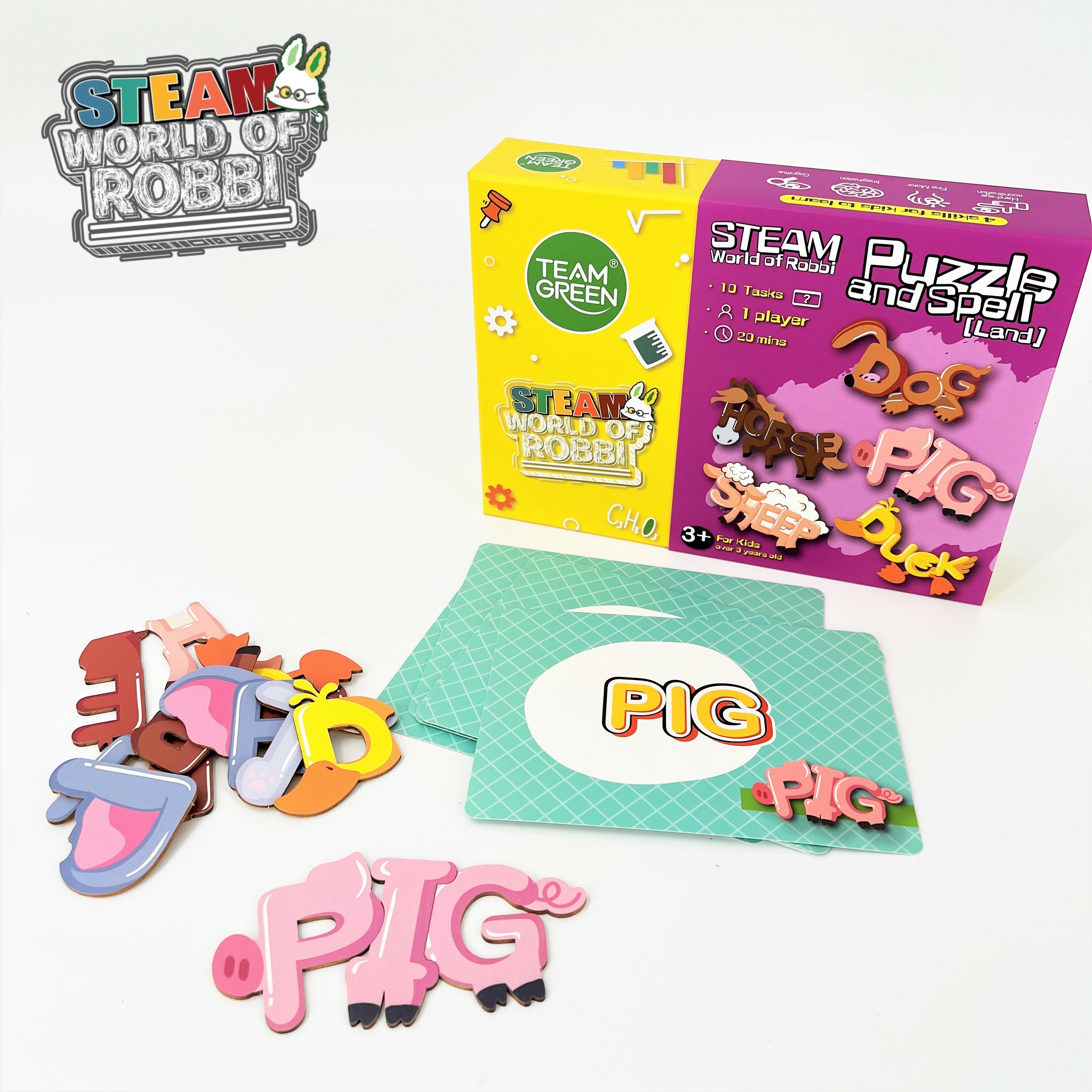 【STEAM World of Robbi 】Puzzle and Spell (Land)
