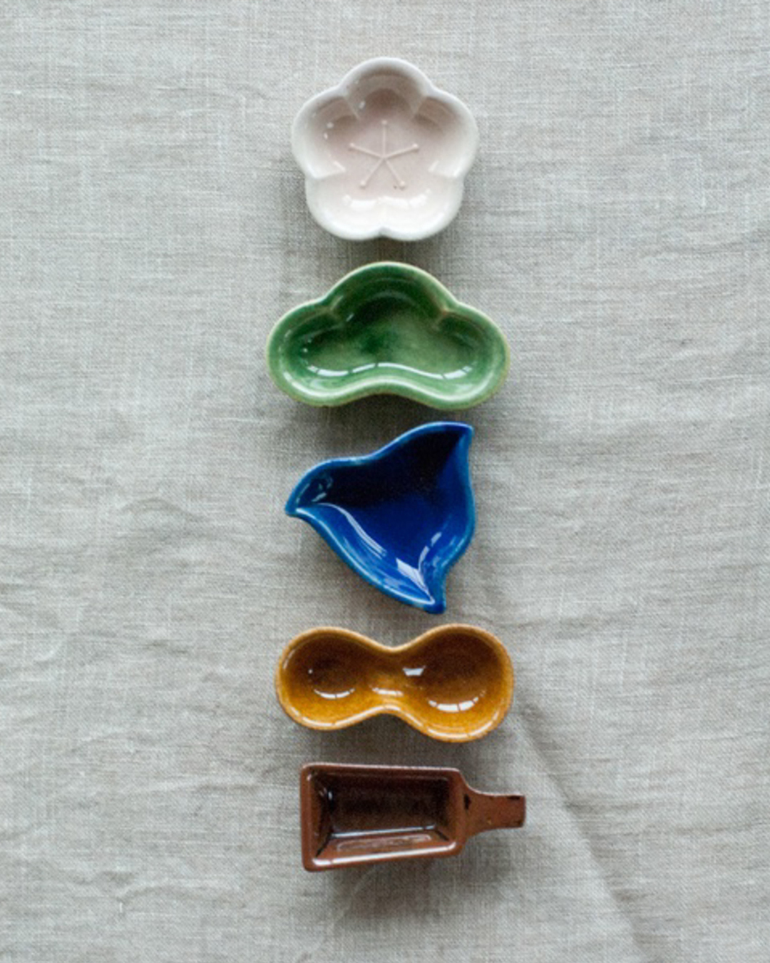 Goshu-engizara mini plate Bottle Gourd｜studio m'