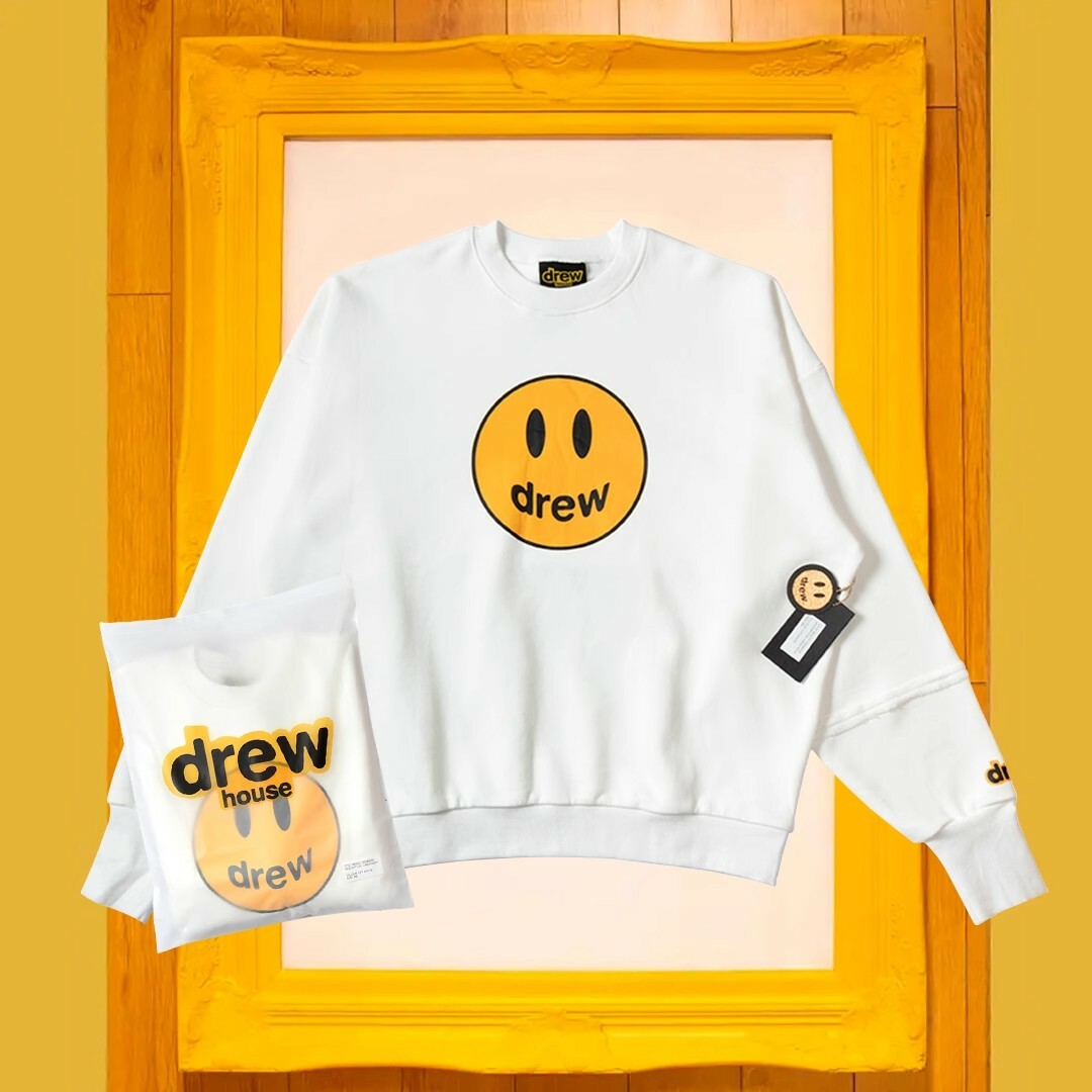 Drew House 笑臉大學T