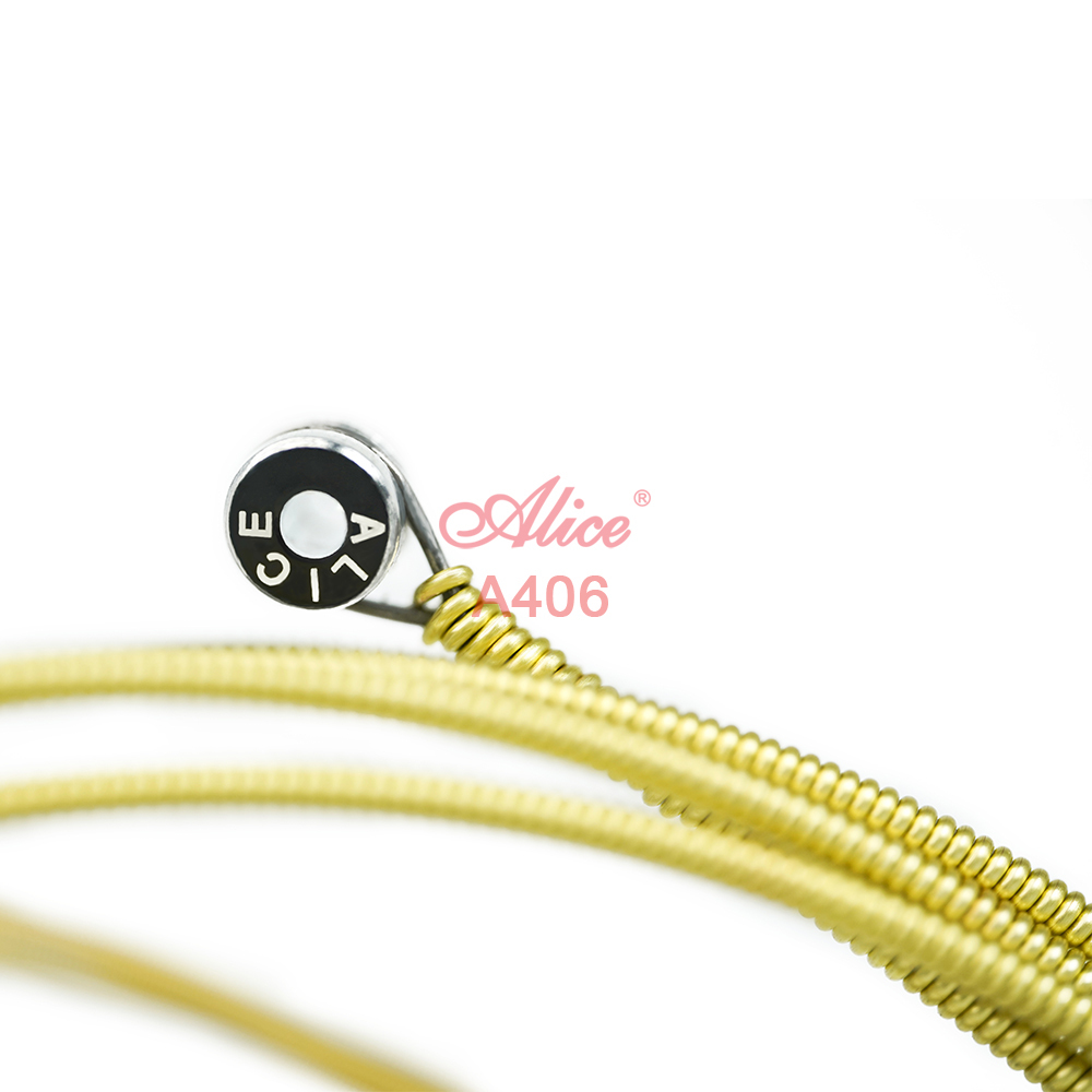 ALICE A406 銅合金 80/20青銅 木吉他弦 民謠吉他弦 (1套6條)