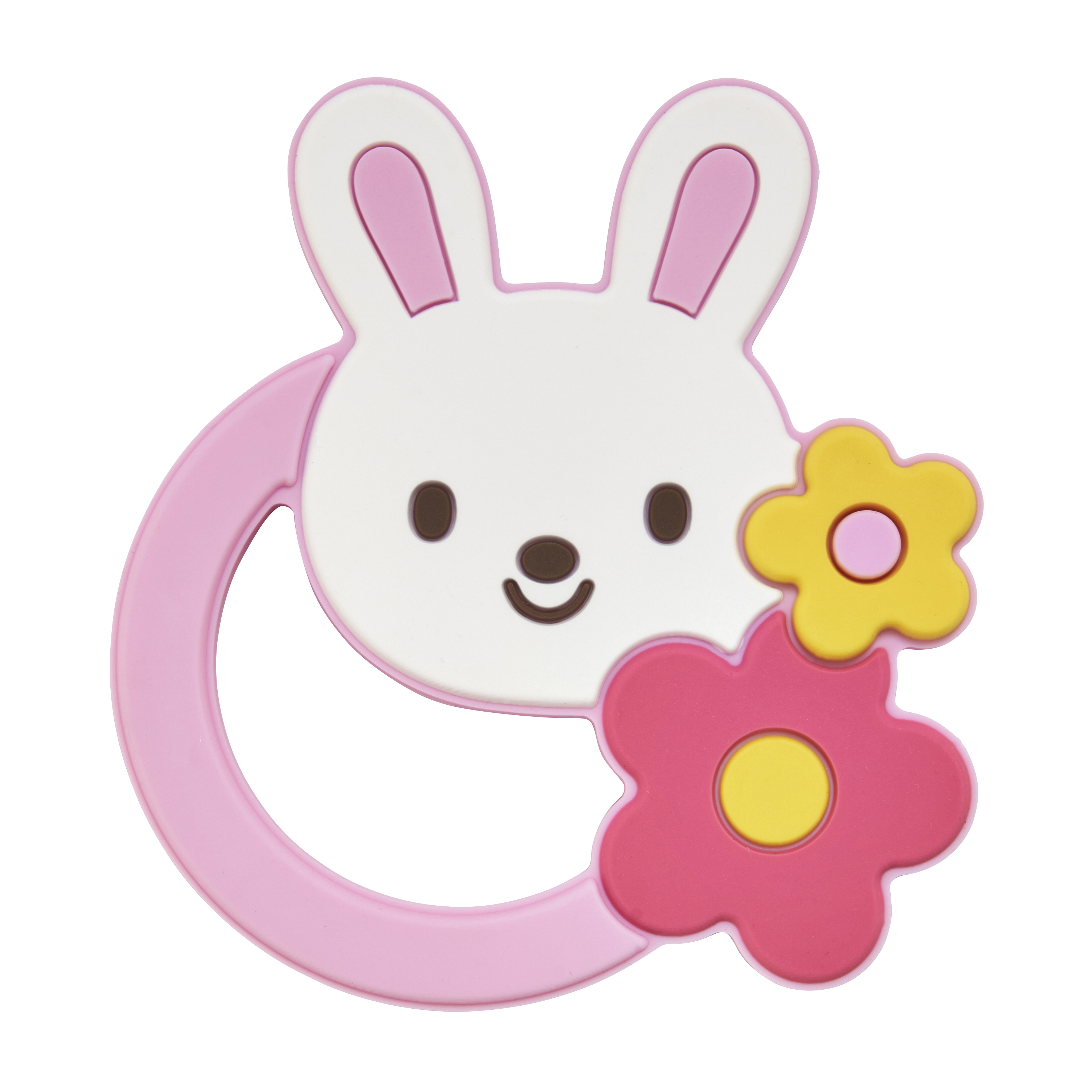 兔子嬰兒安撫咬牙膠