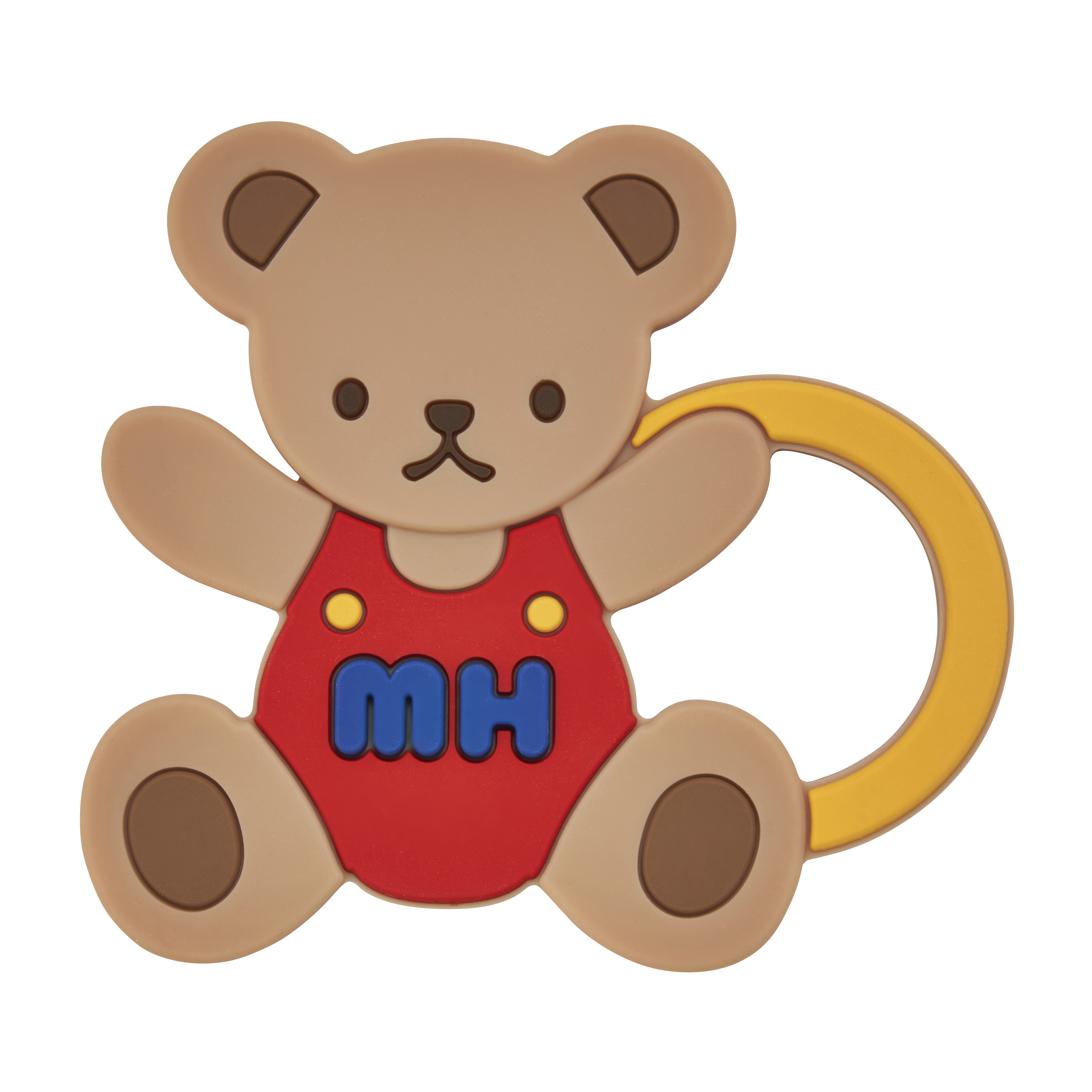 小熊嬰兒安撫咬牙膠