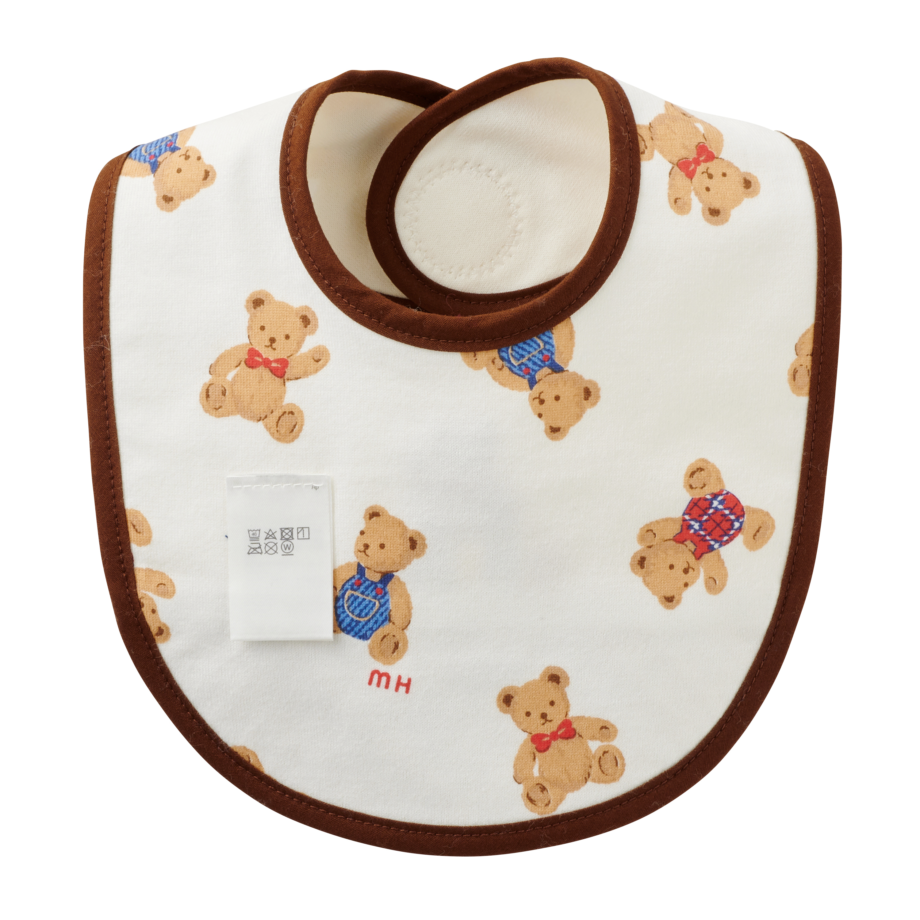 MIKI HOUSE 小熊風格圍兜