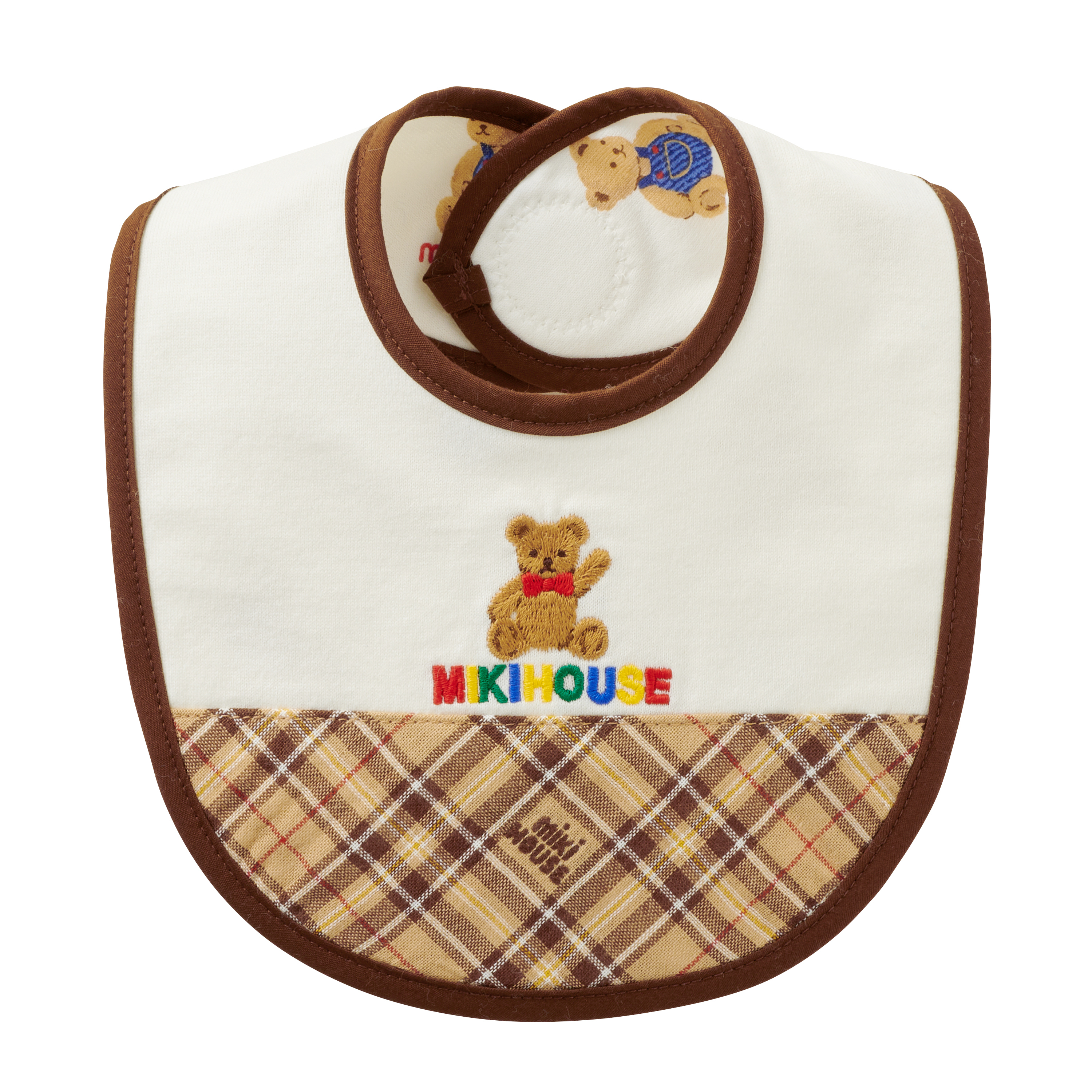MIKI HOUSE 小熊風格圍兜