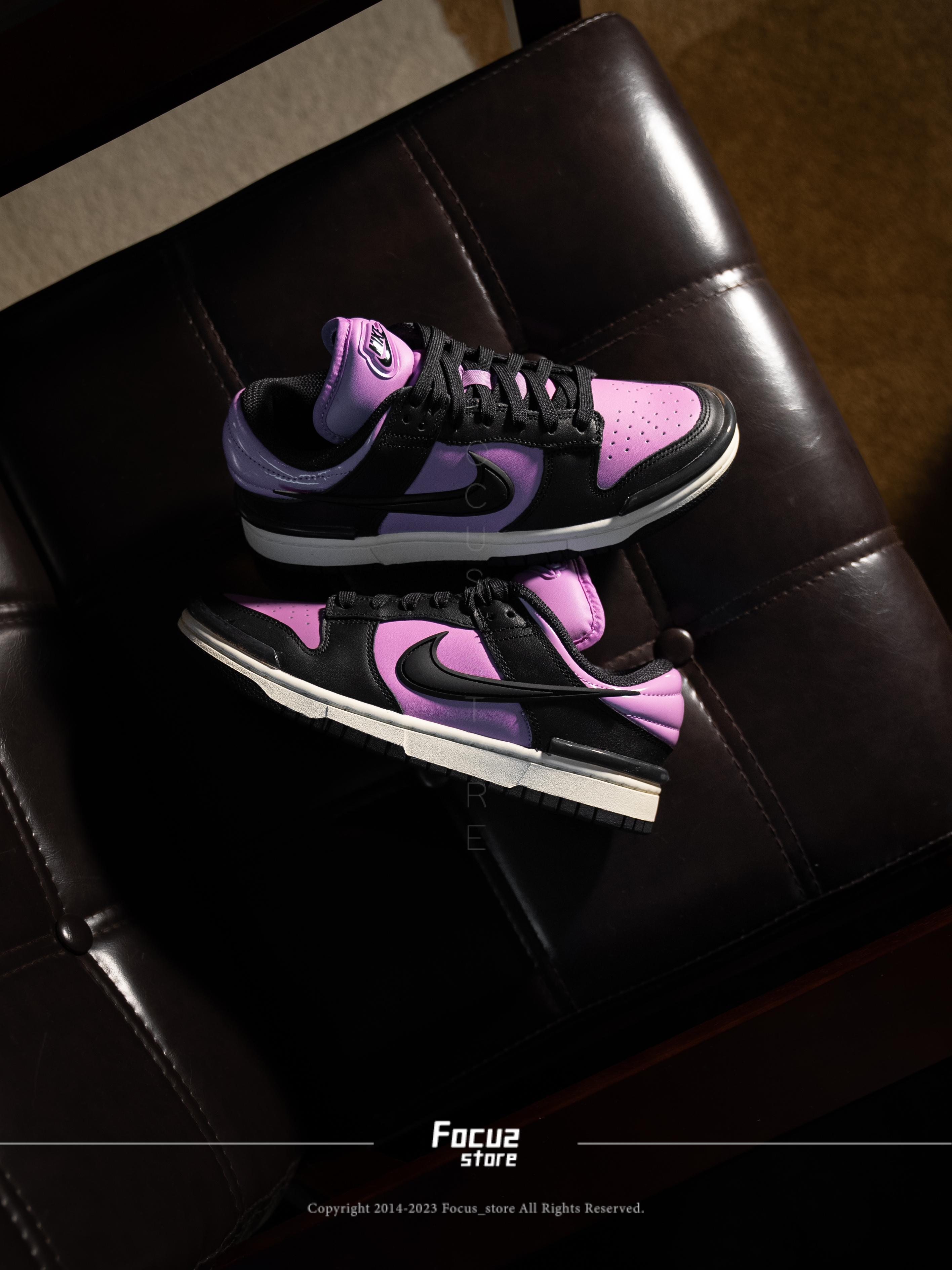 【Focus Stote】預購 Nike Dunk Low Twist "Rush Fuchsia" 粉黑 DZ2794-500