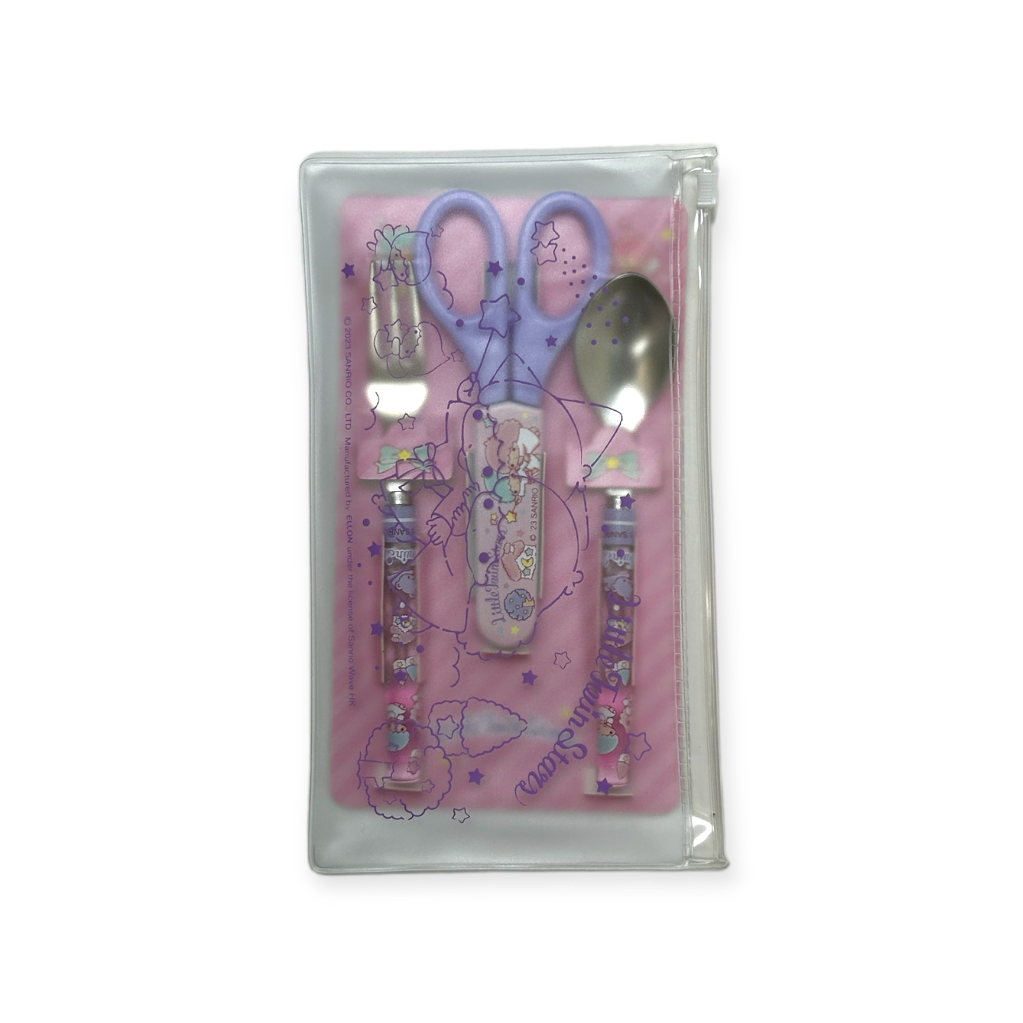 Twin Stars 餐具套裝 (匙羹叉剪刀)