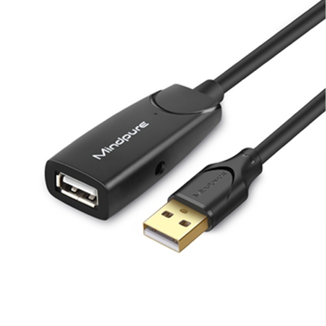 Mindpure USB 2.0 延長線配有信號放大器 (5m - 20m)