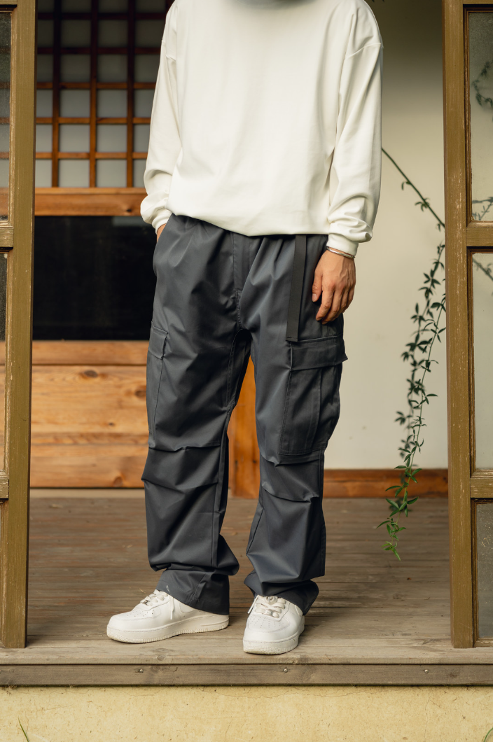 完美版型多口袋直筒長褲，真的超好看!!