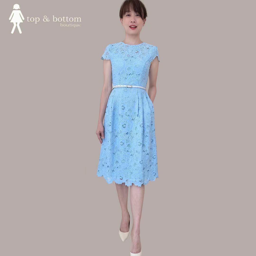 COTTON LACE EMBROIDERED DRESS