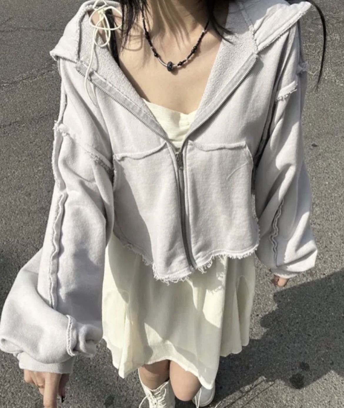 KR BROKE HOODIE JACKET (3 COLORS)