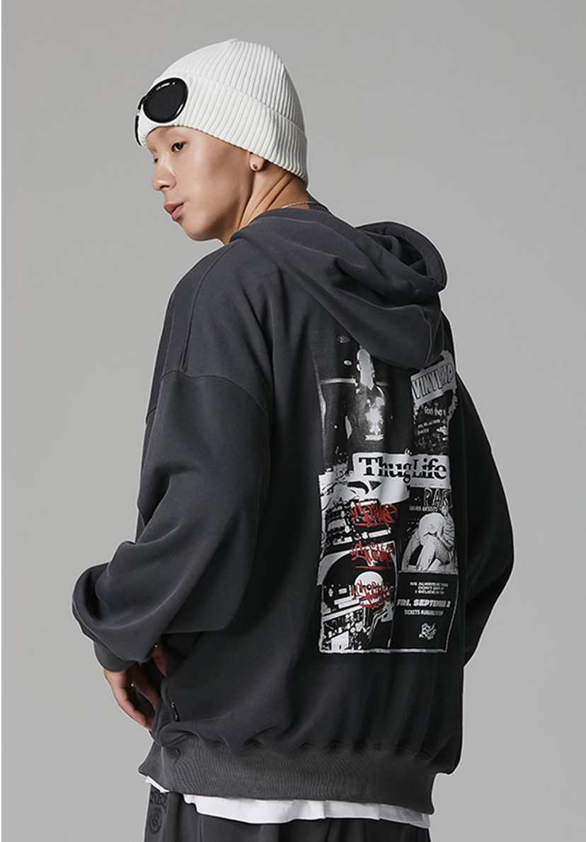 CRUMP （SALE)美式塗鴉帽踢