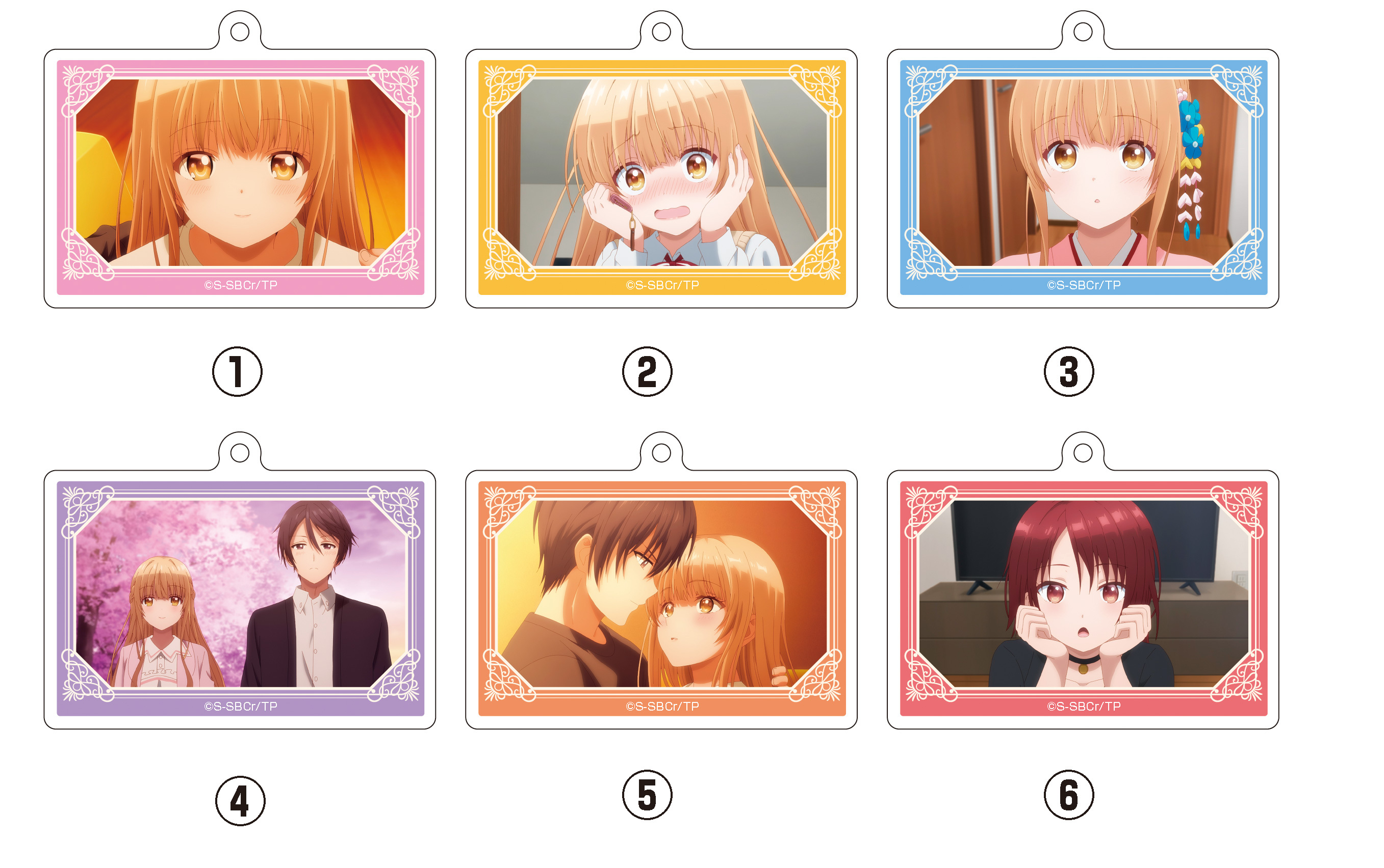 「ACG.GO」「預購」關於我在無意間被隔壁的天使變成廢柴這件事 名場面亞克力匙扣SET