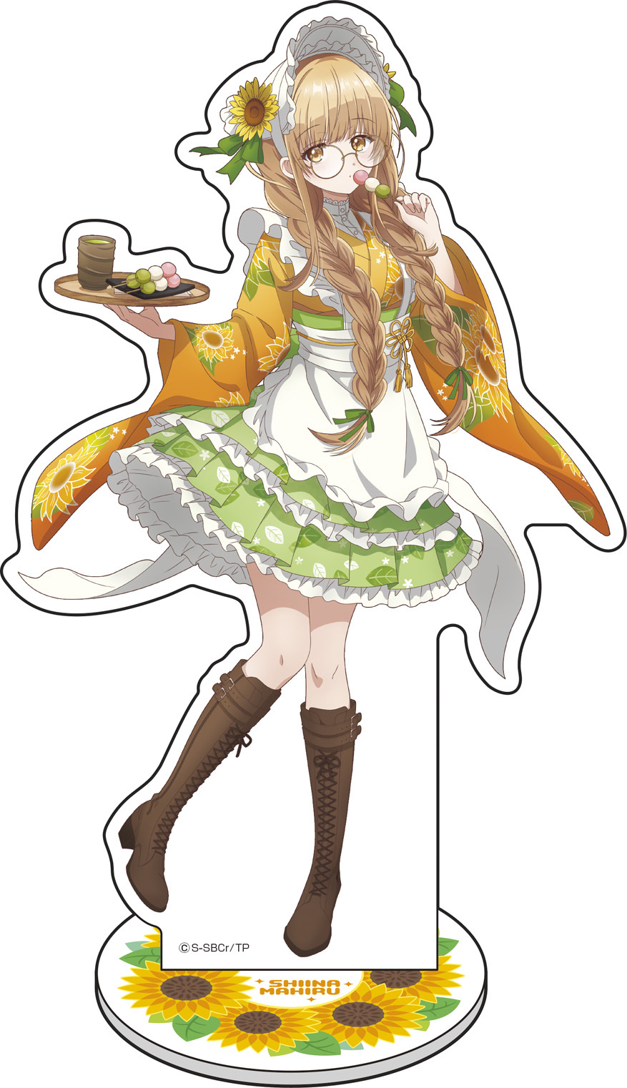 「ACG.GO」「預購」關於我在無意間被隔壁的天使變成廢柴這件事 椎名真晝 和風女僕Ver. BIG亞克力立牌