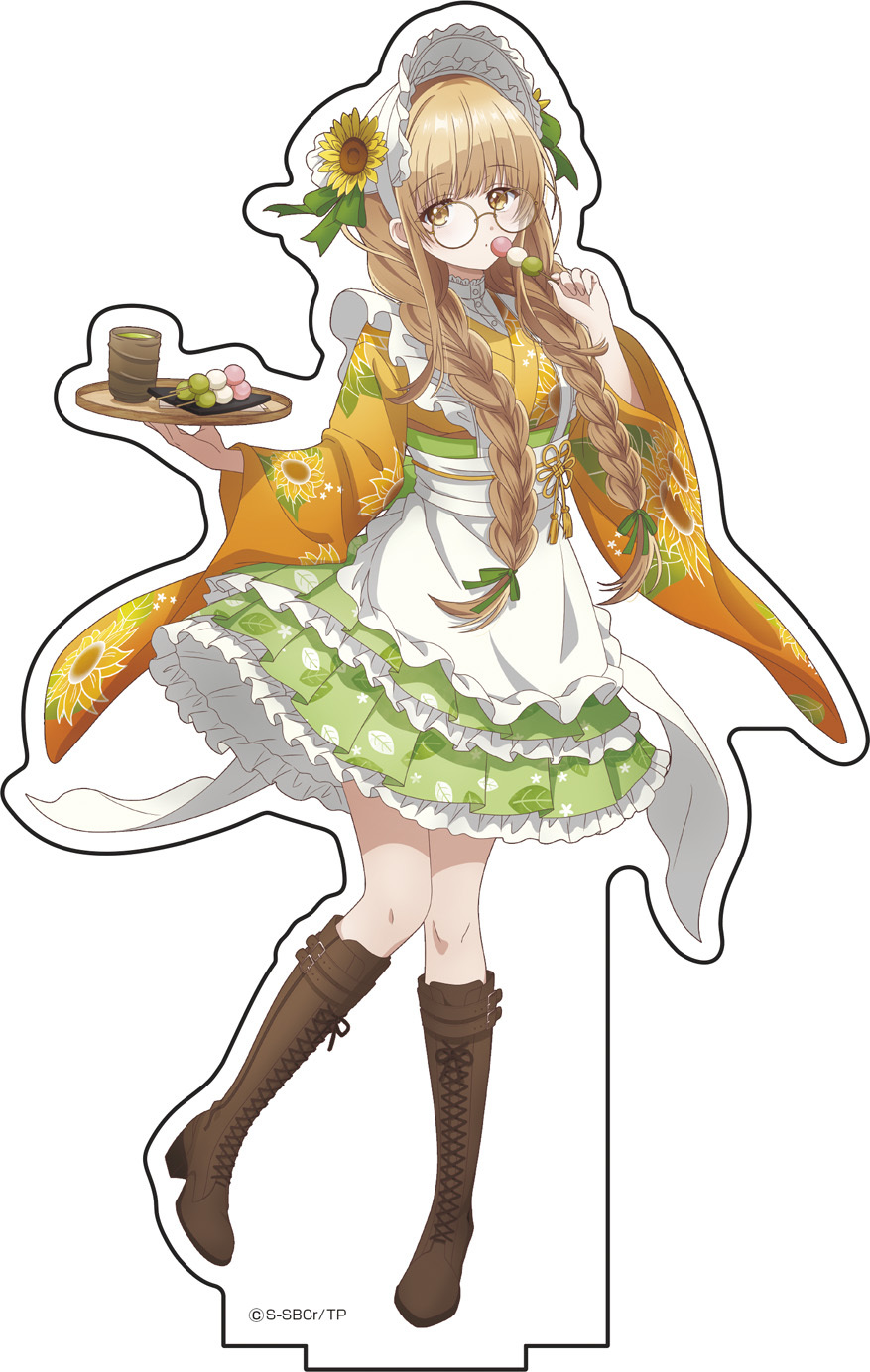 「ACG.GO」「預購」關於我在無意間被隔壁的天使變成廢柴這件事 椎名真晝 和風女僕Ver. BIG亞克力立牌