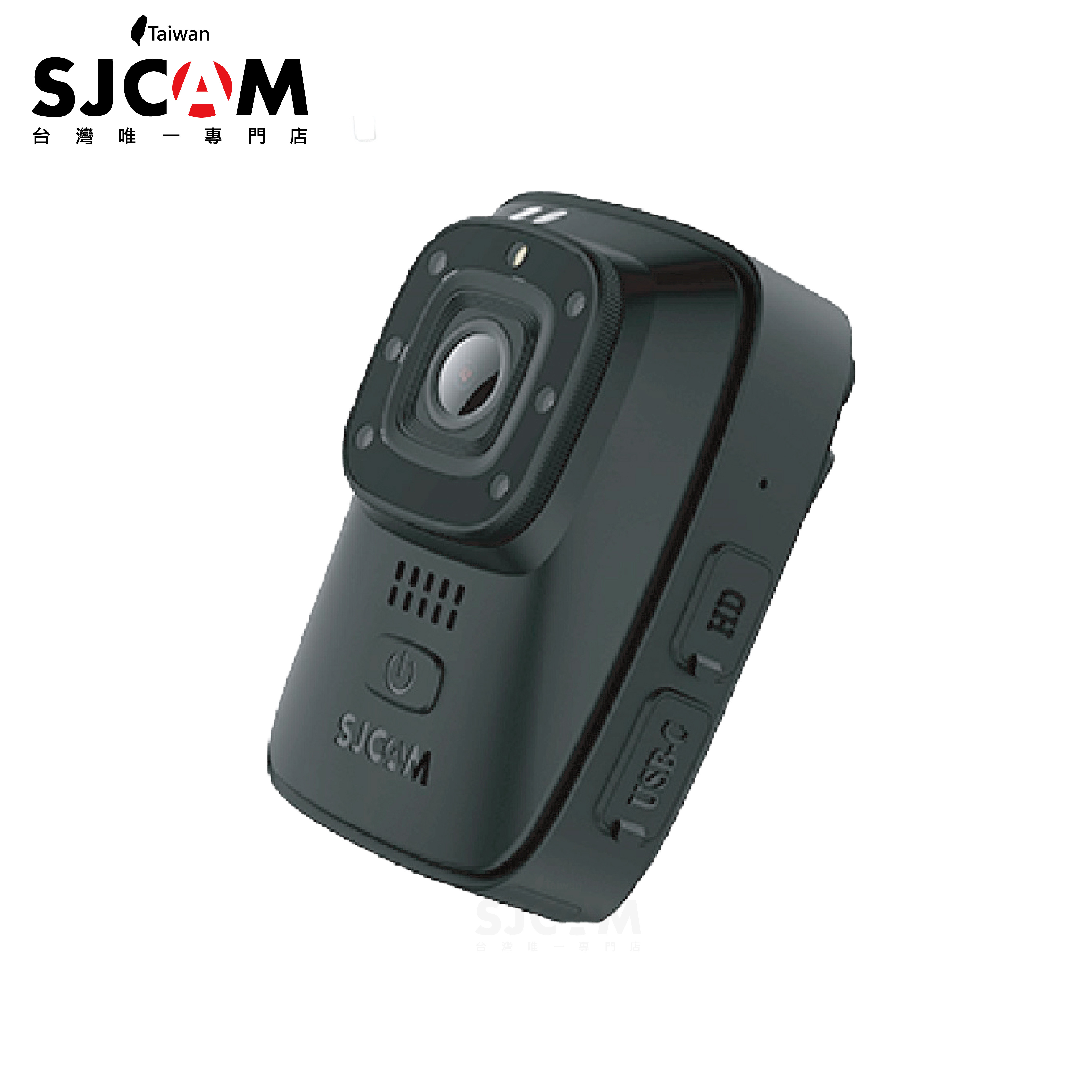 SJCAM A10 telecamera portatile per le forze dell'ordine telecamere  indossabili IR-Cut B/W Switch visione notturna lampada Laser telecamera  d'azione a infrarossi