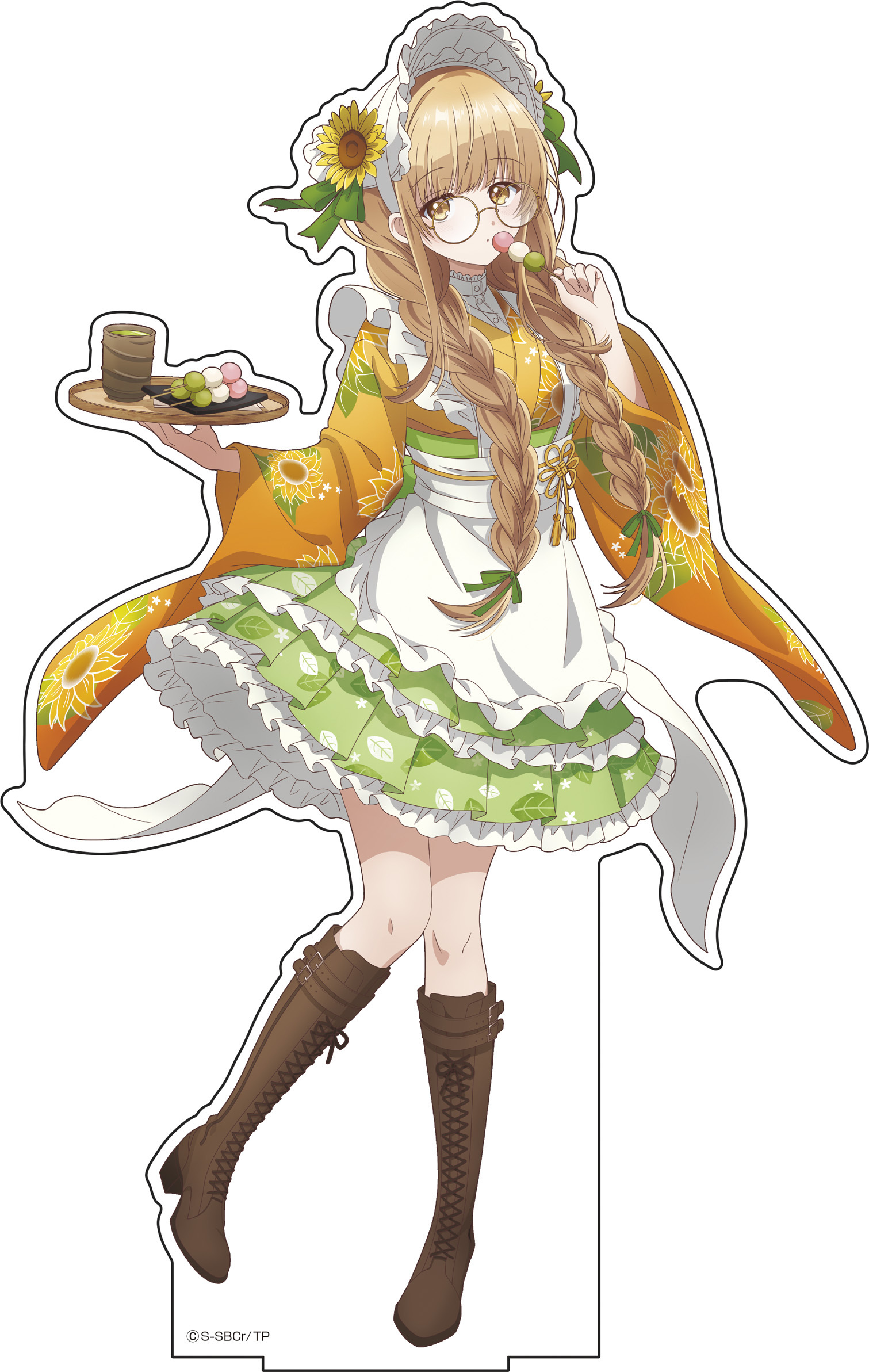 「ACG.GO」「預購」關於我在無意間被隔壁的天使變成廢柴這件事 椎名真晝 和風女僕Ver. BIG亞克力立牌LL