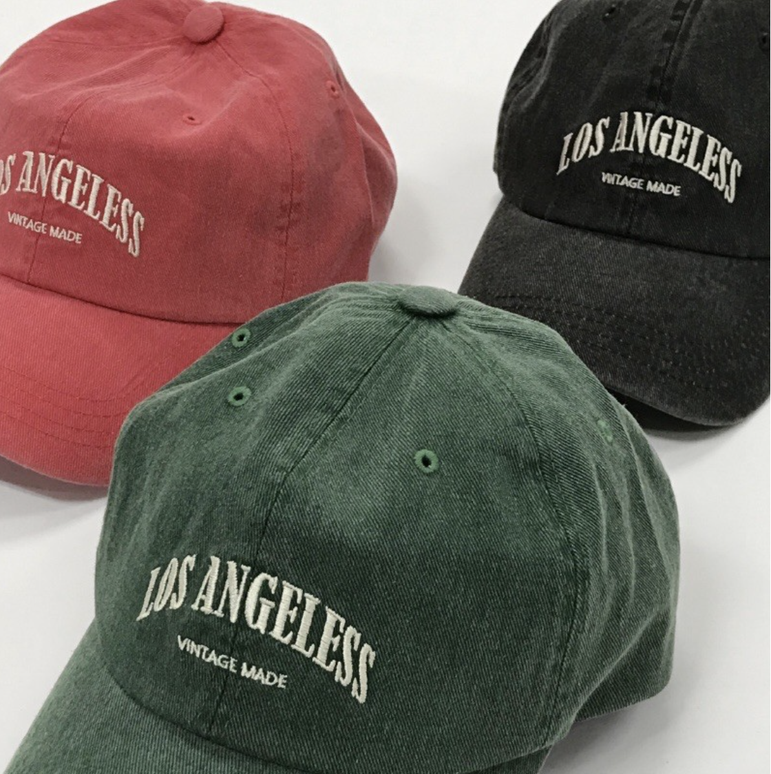 🇰🇷AAKE 復古水洗刺繡LOS ANGELESS老帽 老帽 帽子 復古 水洗 刺繡