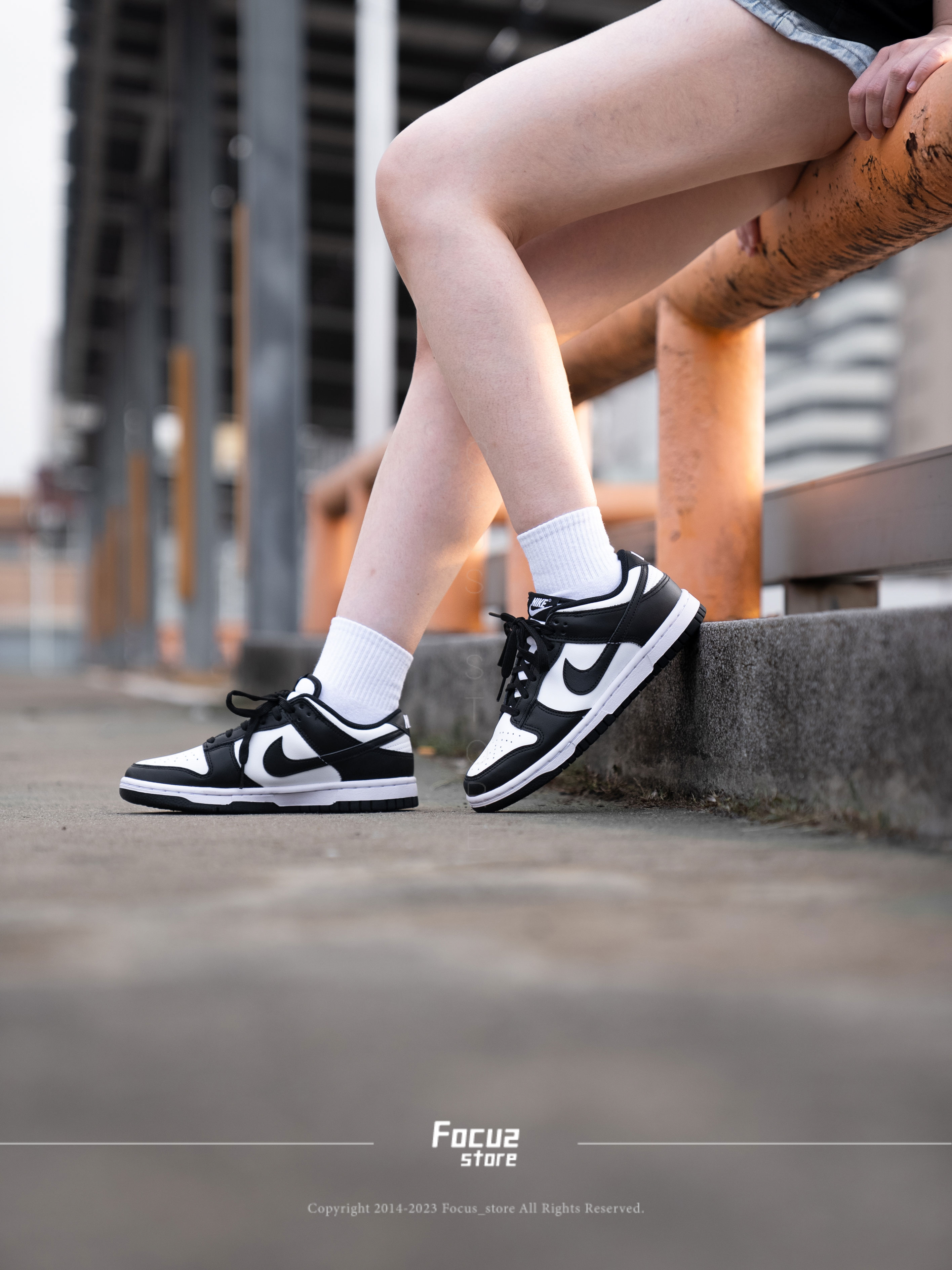 【Focus store】現貨秒發 Nike Dunk Low "Black White" Wmns 女款 黑白 熊貓 DD1503-101