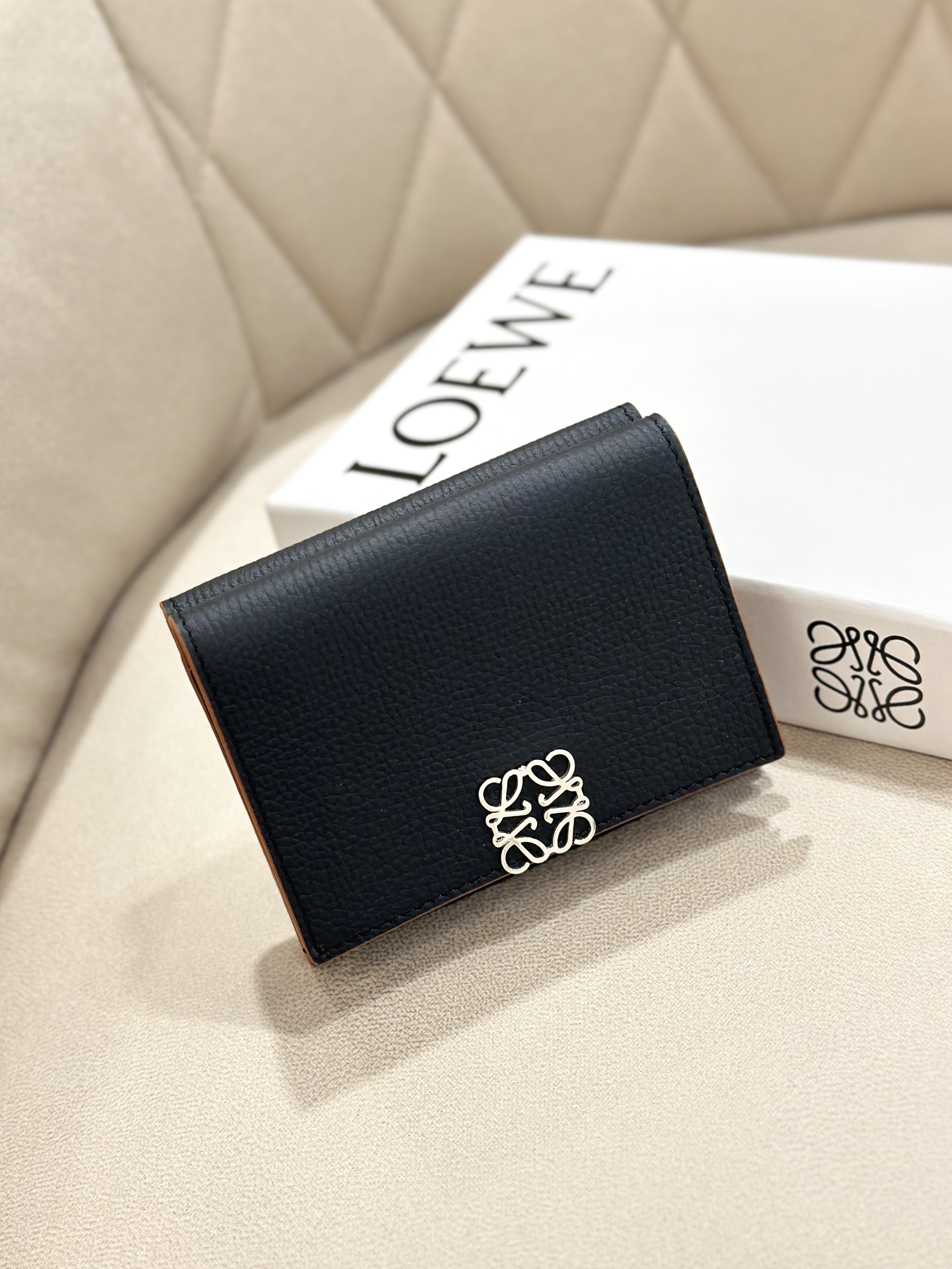 LOEWE Anagram Trifold Wallet