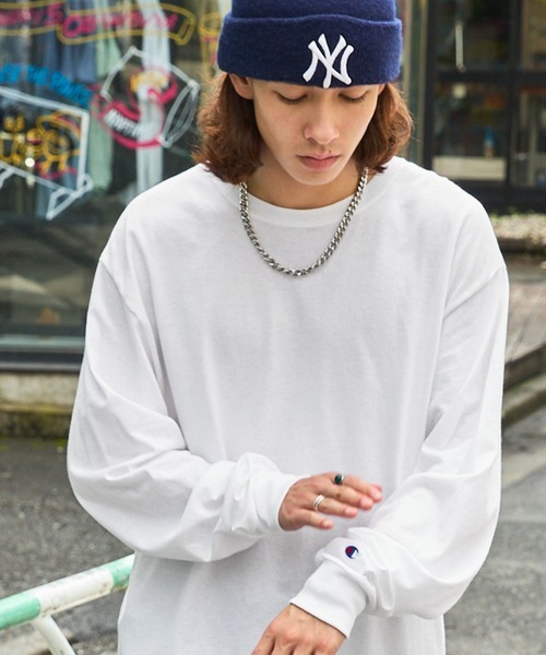 日版 Champion Men's Basic L/S T-Shirt [HC993]