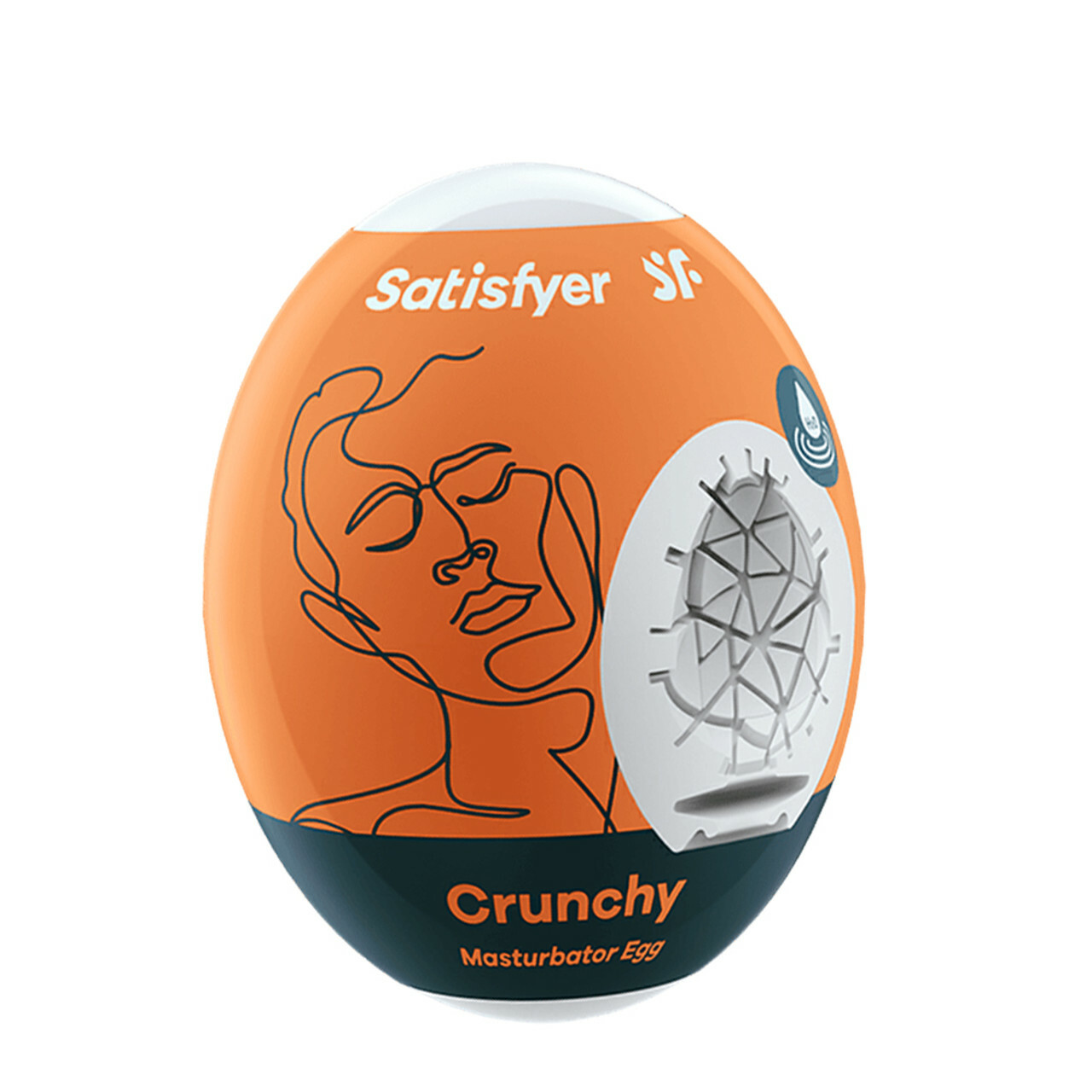 Satisfyer Egg Crunchy 愉悅蛋 橘橙色