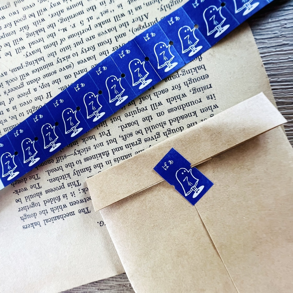 日本36Sublo．幽靈 標籤機貼紙膠帶 <整捲/分裝>