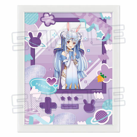 「第2團」「官品代購」  Pekora兎田ぺこら 👯‍♀️ 全マルイ兎化計画0101 周邊通販 #9 A5 Overlay板畫