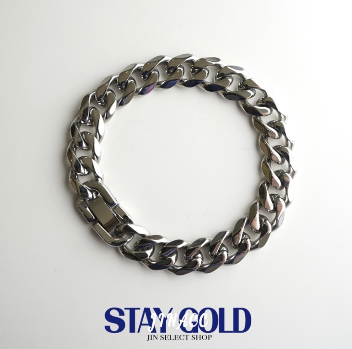 JIN ACC 平價盒裝飾品 安全扣古巴手鍊 古巴手鍊 安全扣 設計 造型 手鍊 手環 飾品