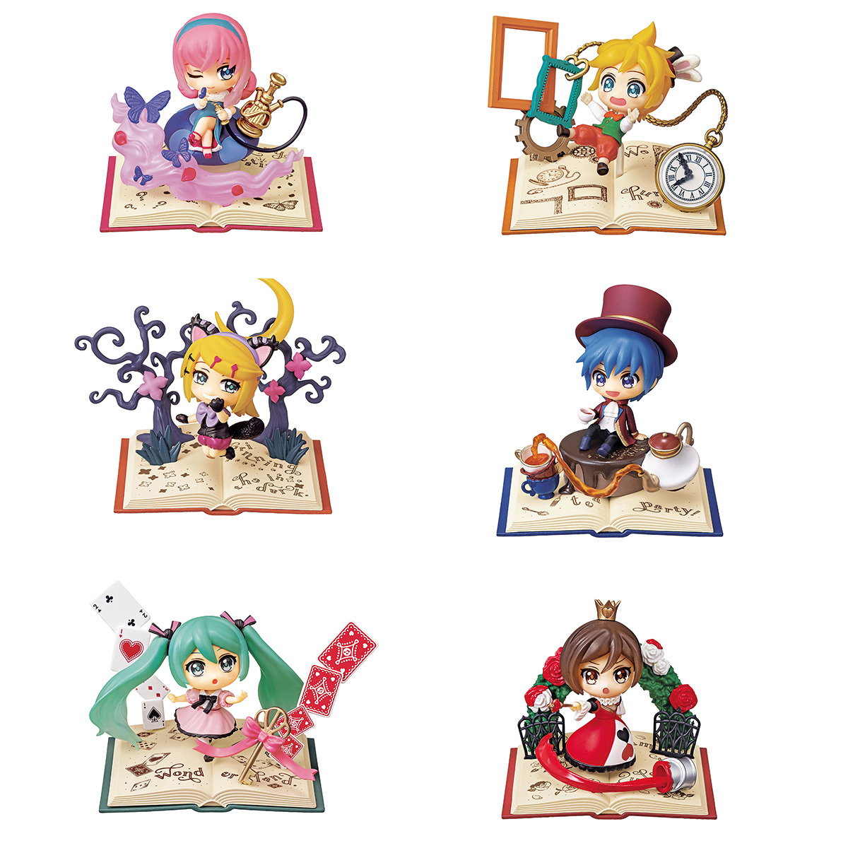 初音未來Miku Miku神秘仙境書本擺設