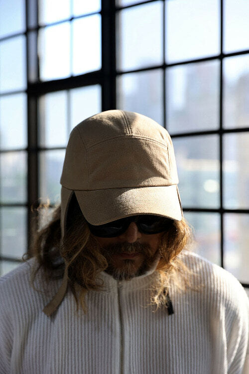 帶耳魔術貼球帽