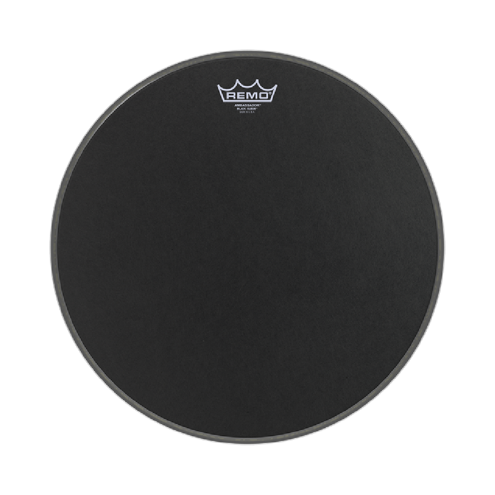 Remo REMO / Ambassador Black Sued 10-mil 鼓皮 (多種尺寸可選) — 三峽吉他 / Bass