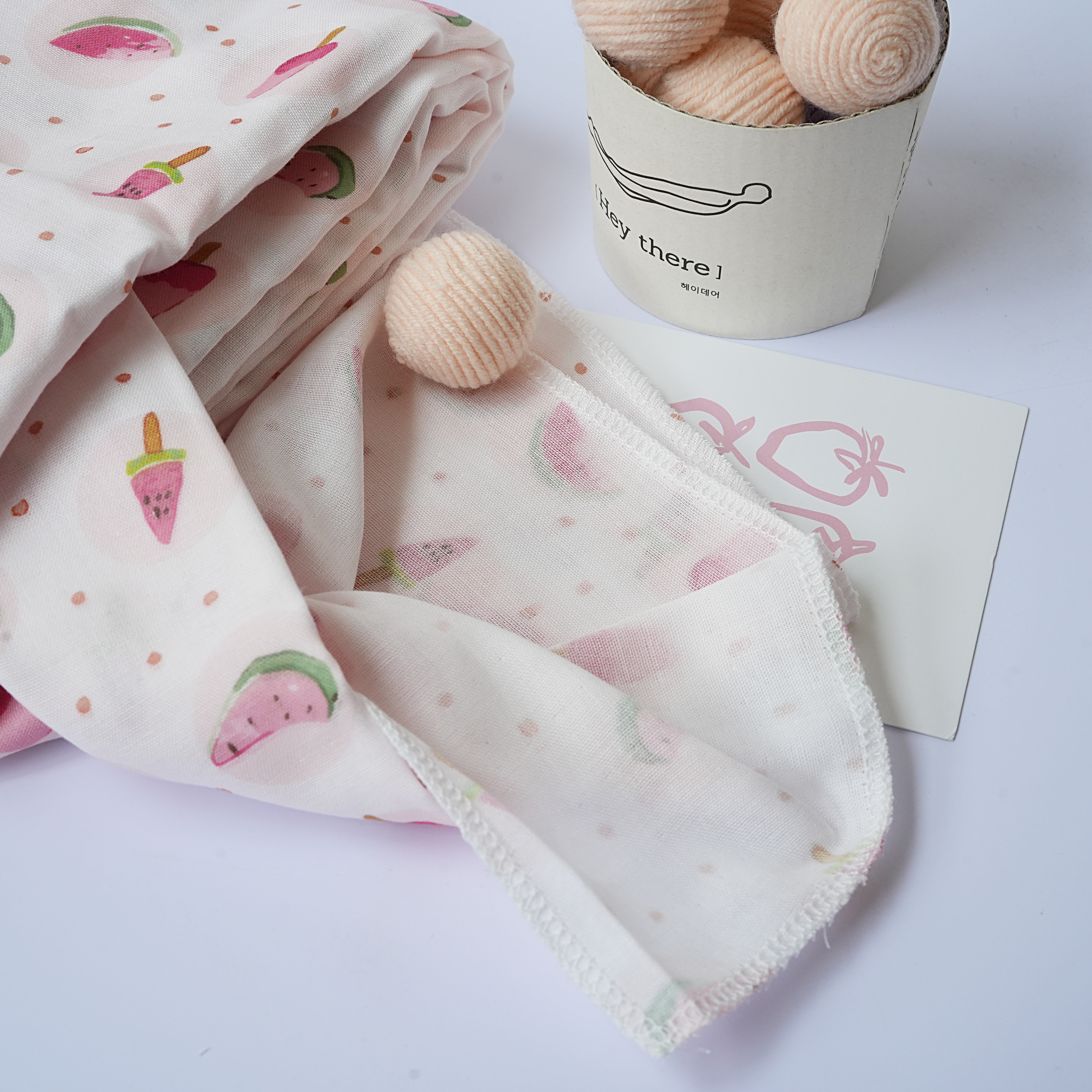 Hi Y.P store-包巾-獨家設計款-西瓜棒棒冰