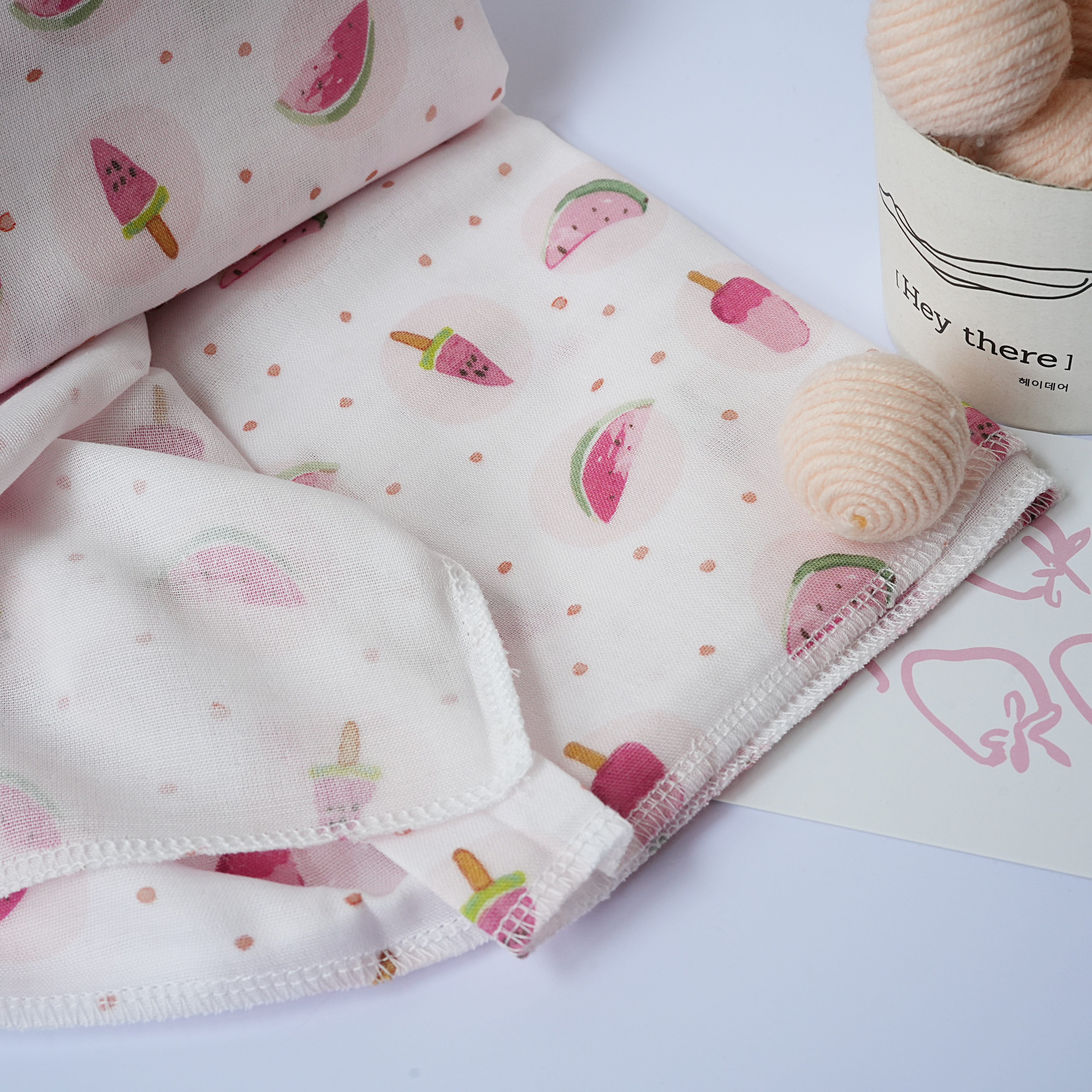 Hi Y.P store-包巾-獨家設計款-西瓜棒棒冰