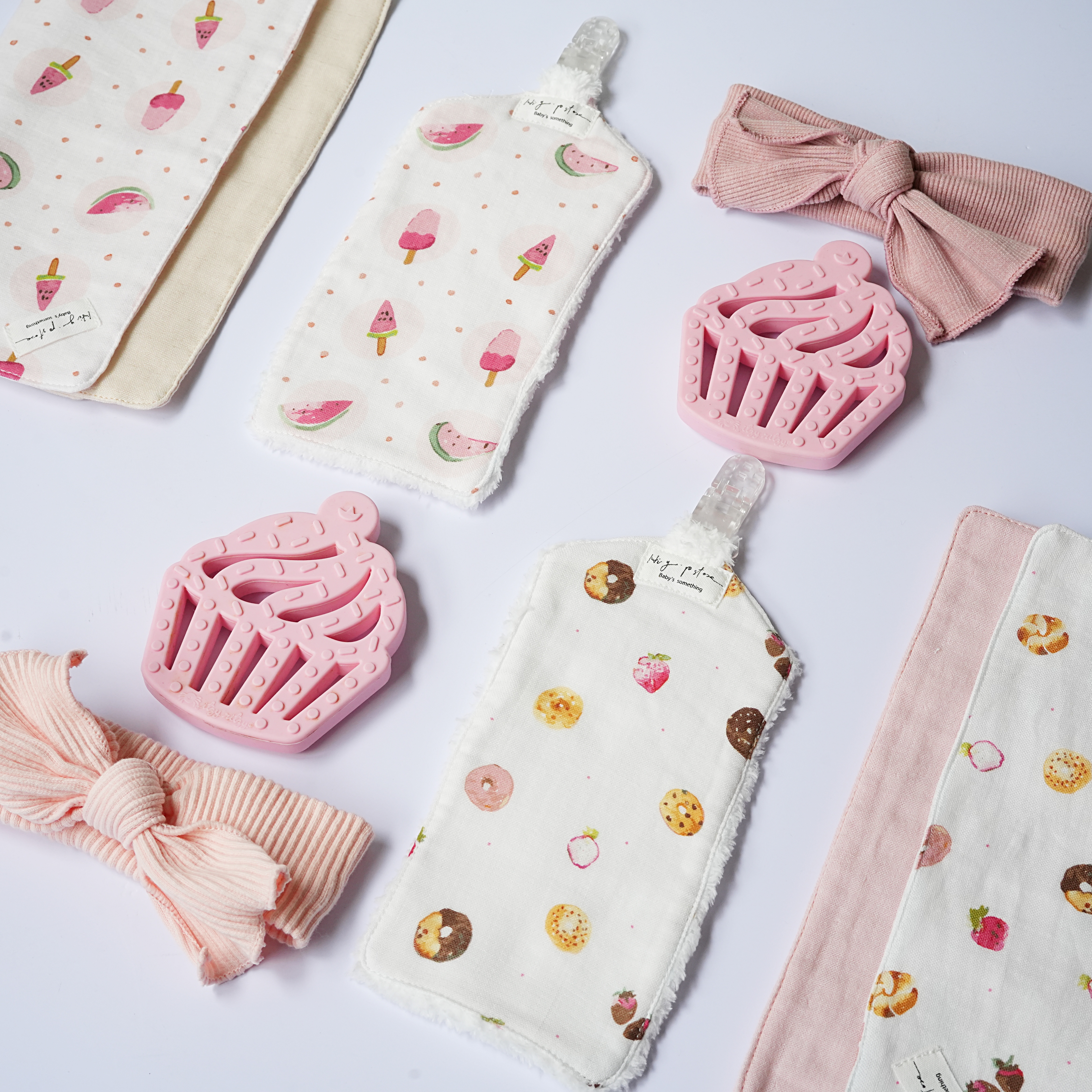 Hi Y.P store-手作手帕夾-獨家設計款-西瓜棒棒冰