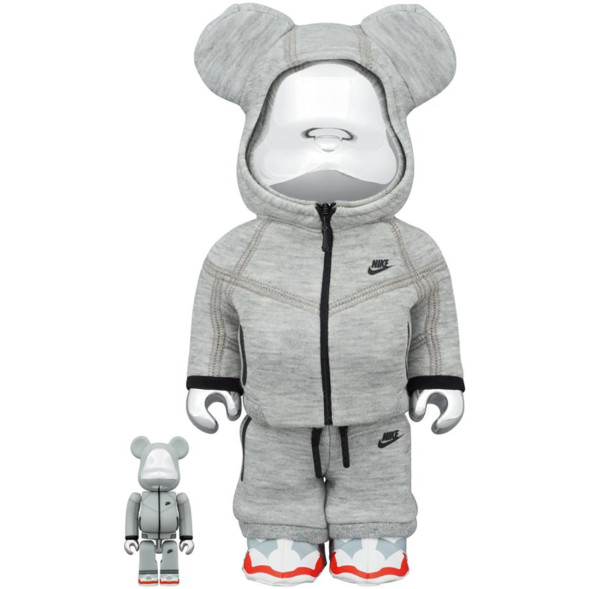 BE@RBRICK x Nike Tech Fleece 100%+400%