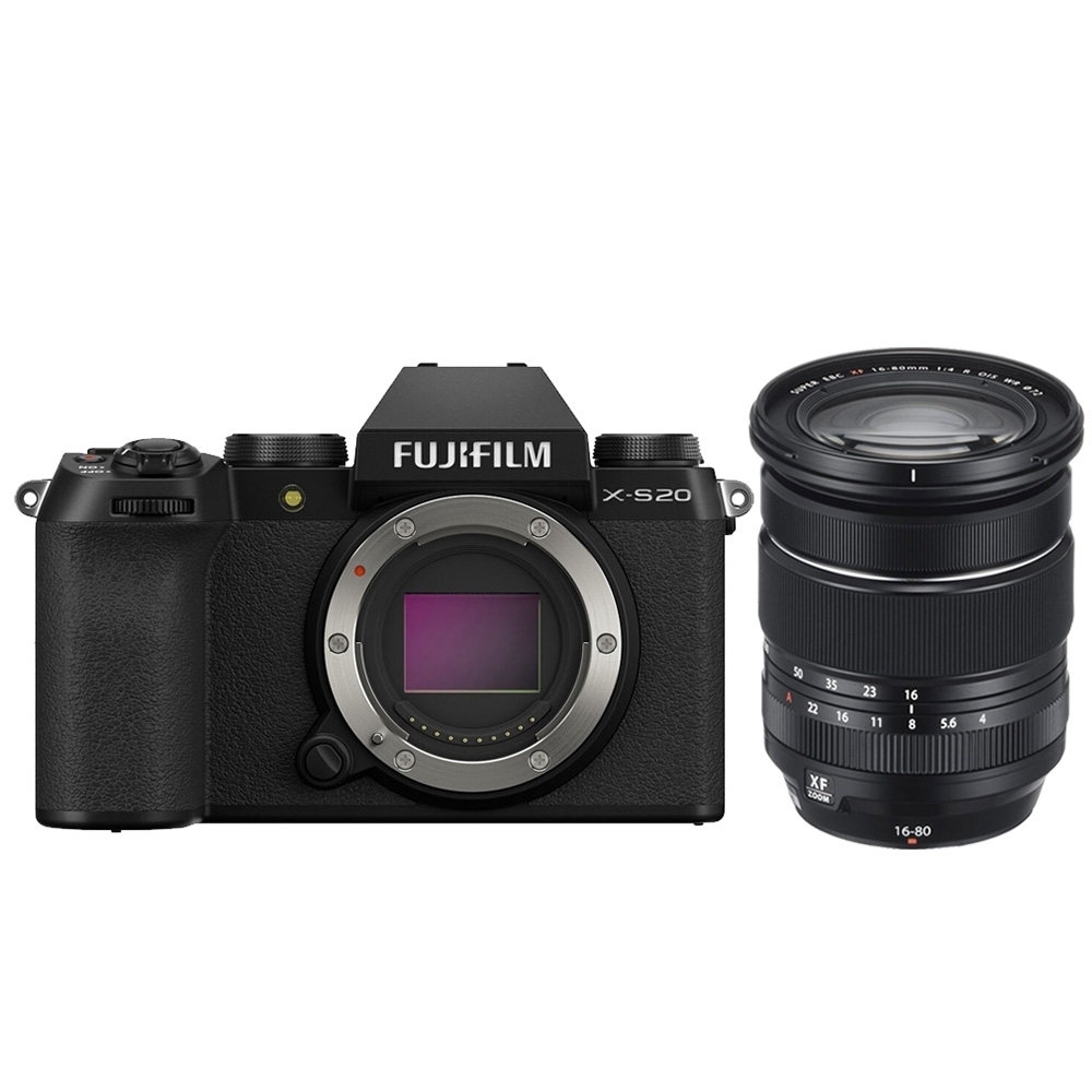 FUJIFILM X-S20 (Body $12,980 / 16-80mm Kit $16,380) 先付訂