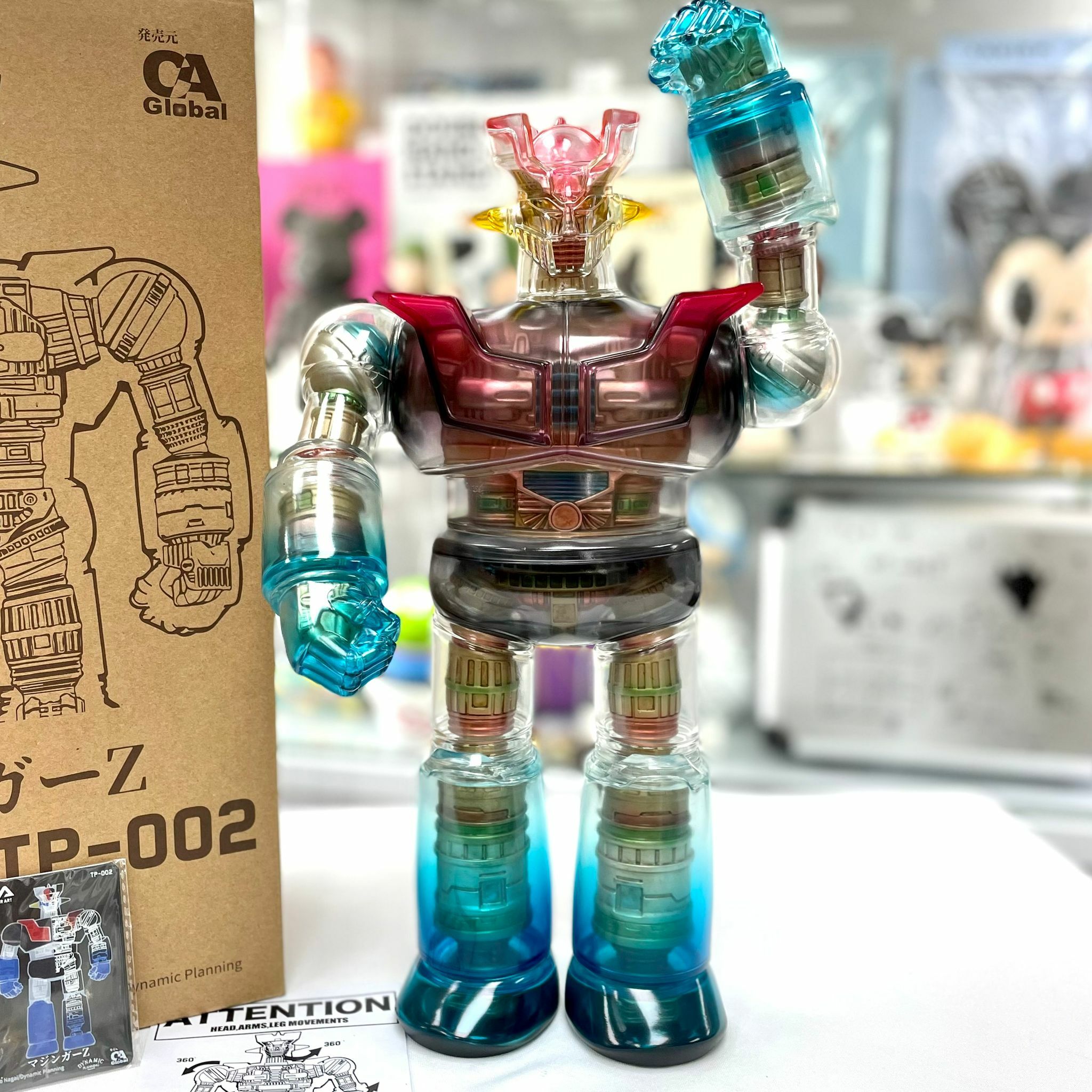 大膠內透件第二彈 鐵甲萬能俠 Mazinger Z (マジンガーZ)
