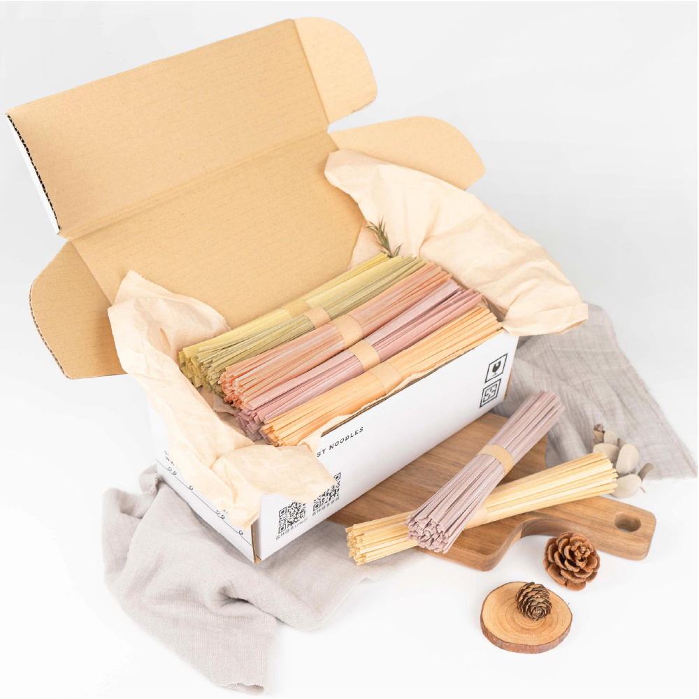 港澳｜森林無塑｜森林裸麵(台灣小麥)｜1盒｜10入｜不含運