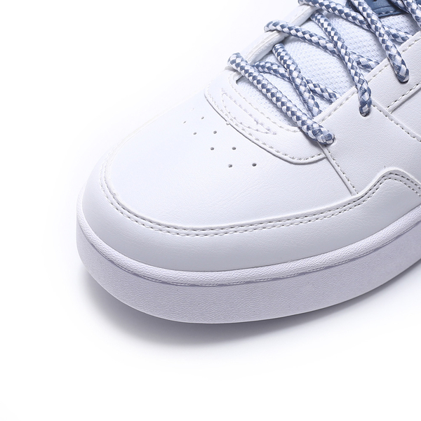 【下殺↘ $990】FILA 休閒鞋 白藍 復古 皮革 厚底 基本款 小白鞋 男 1C929X113