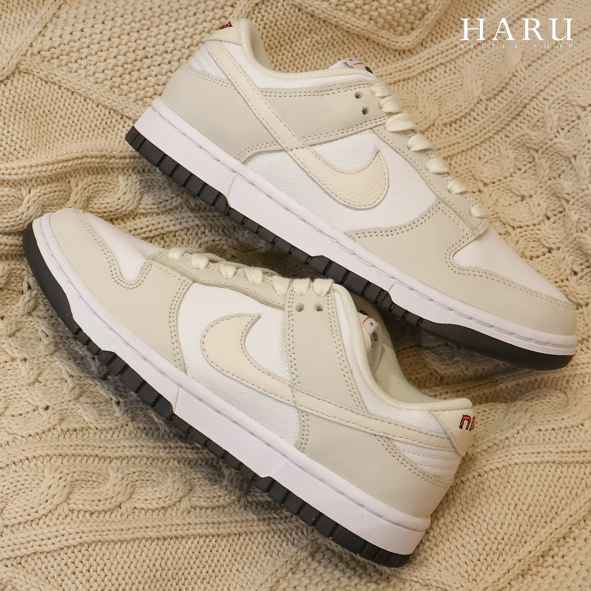 現貨 Nike Dunk Low Coconut MilkBlack 椰奶 奶茶色 米白 女生復古休閒鞋 DZ2710-100