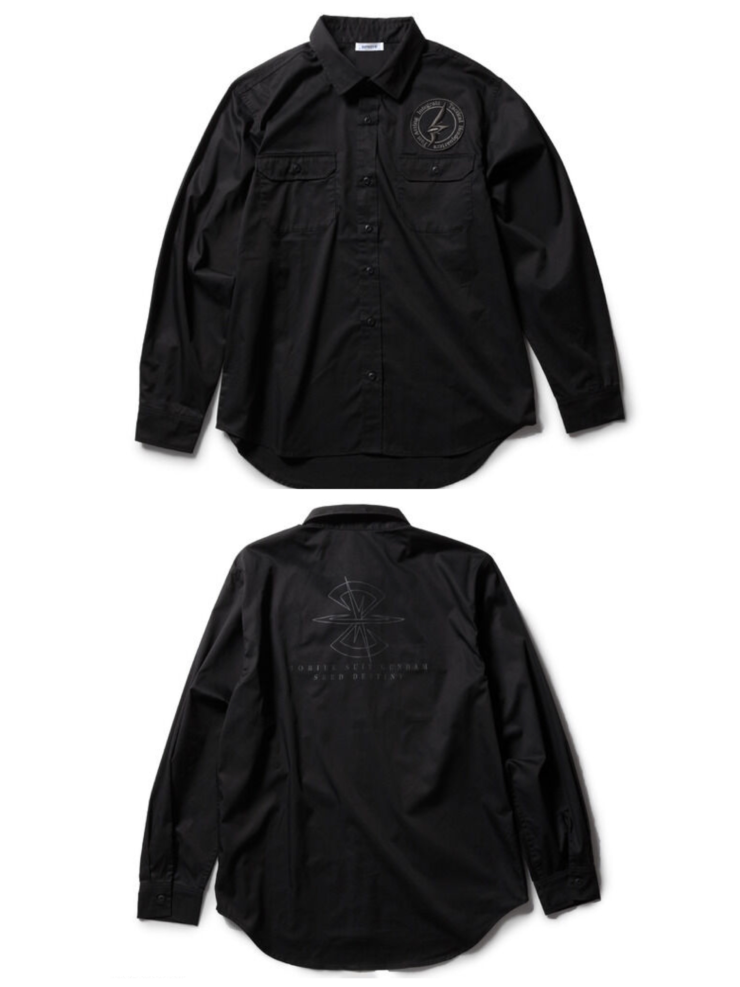 Pbandai 預訂2023/10月 STRICT-G『機動戦士ガンダムSEED DESTINY』長袖ワークシャツ Z.A.F.T.特務隊ロゴ⚠️⚠️熱賣款‼️落單前請先PM查詢貨源