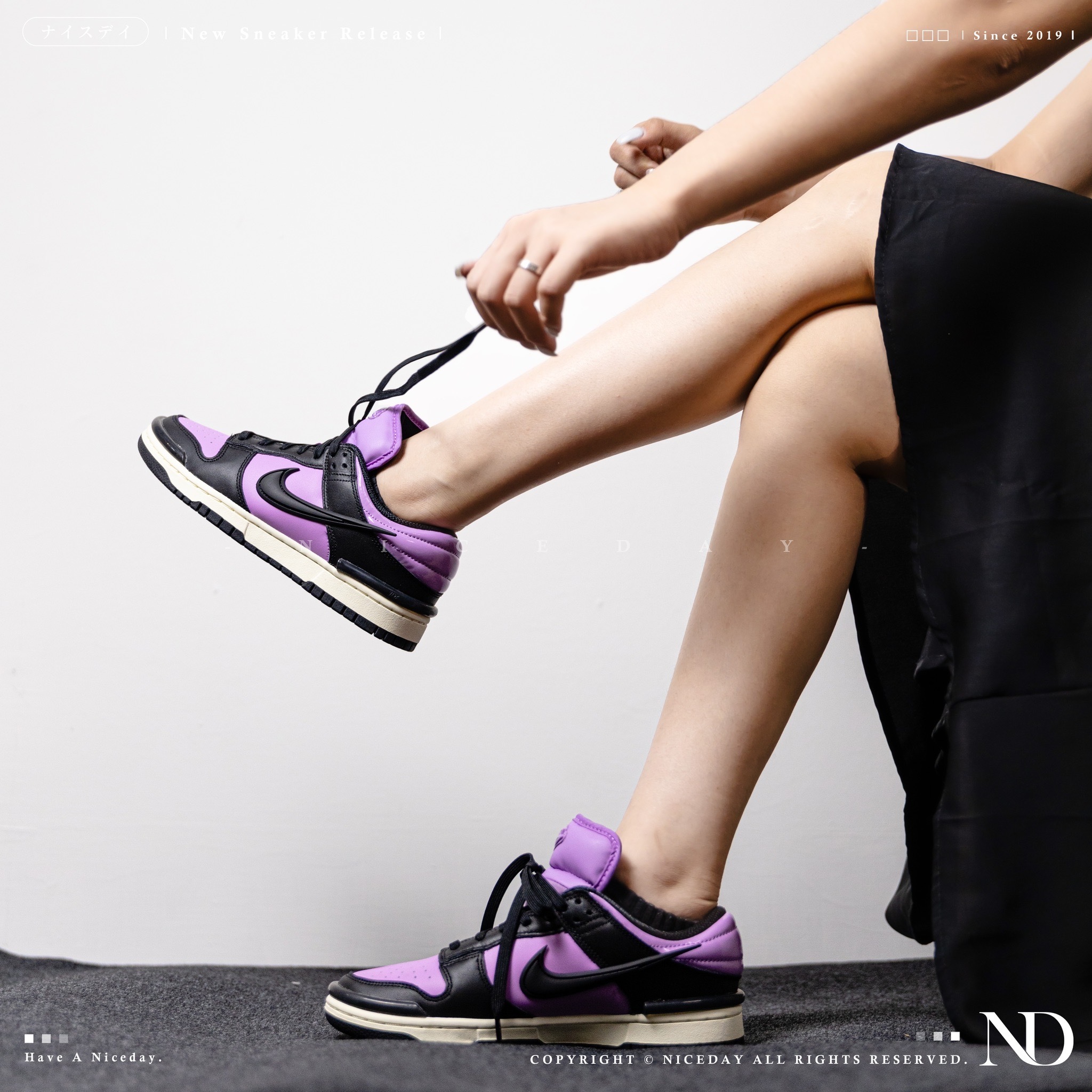 NICEDAY 現貨 Nike Dunk Low Twist BlackPink 黑粉 奶油底 小Ambush 小飛勾 女款 DZ2794-500